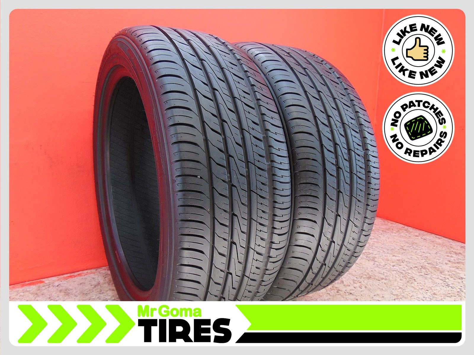 2 IRONMAN IMOVE GEN3 AS XL 245/45ZR19 USED TIRES 9.6/32 TREAD NO PATCH 2454519