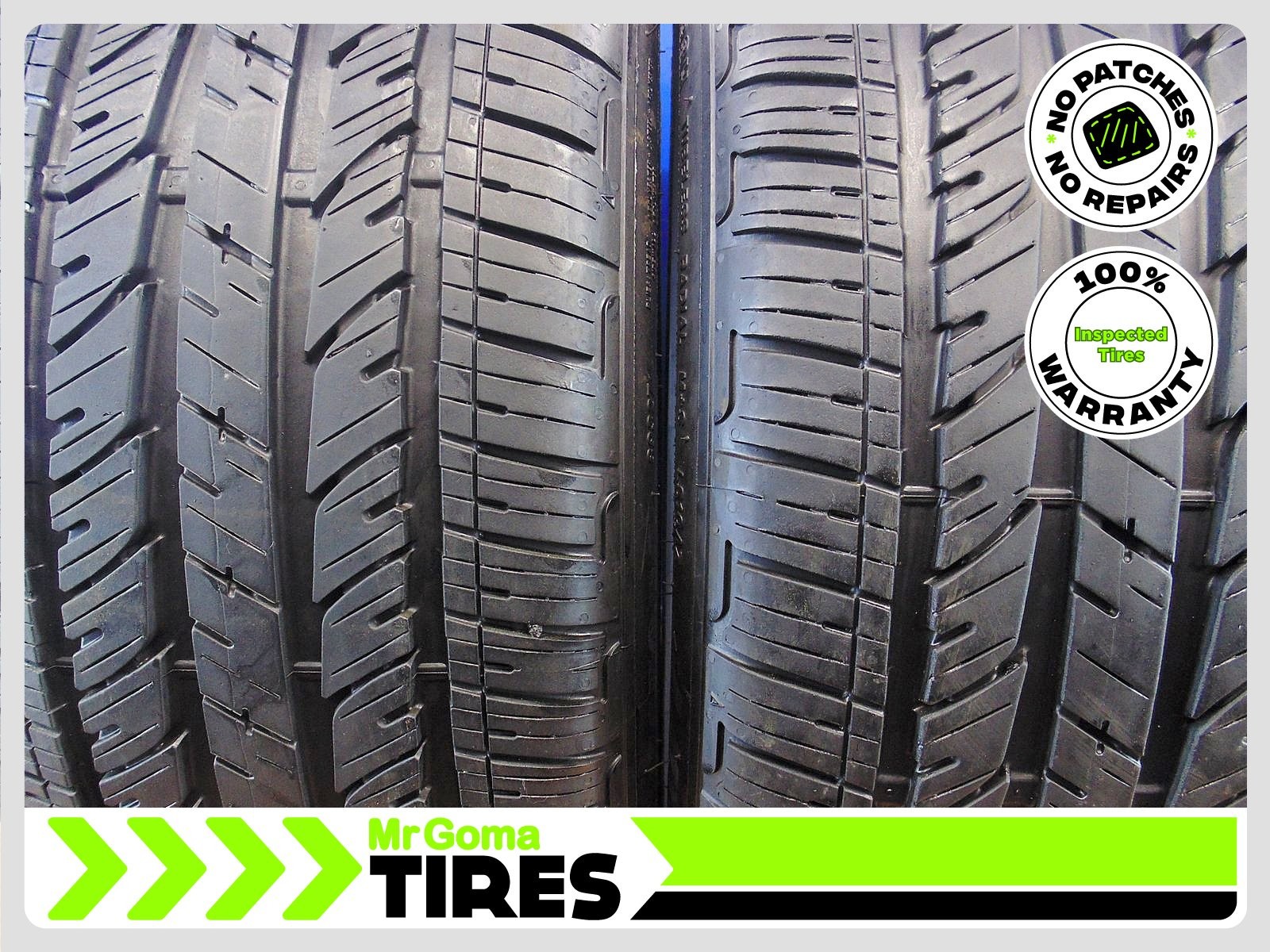 2 225/40R19 USED TIRE BRIDGESTONE TURANZA LS100 RSC RFT XL 7.3/32 TREAD 93H