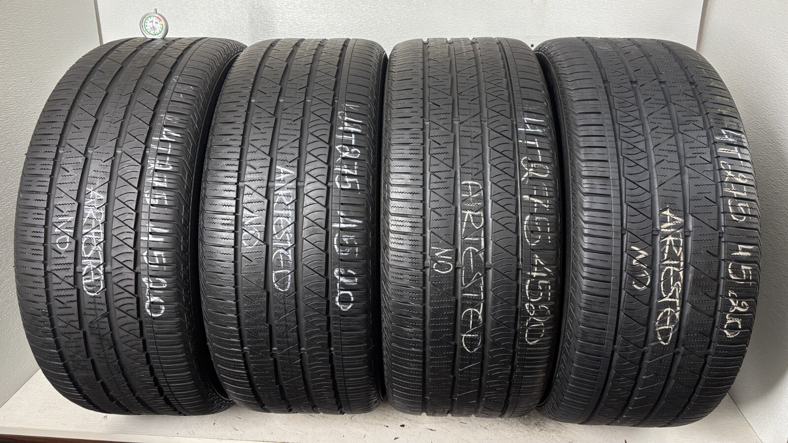 NO SHIPPING ONLY LOCAL PICK UP 4 Tires 275 45 20 Continental CrossContact Sport