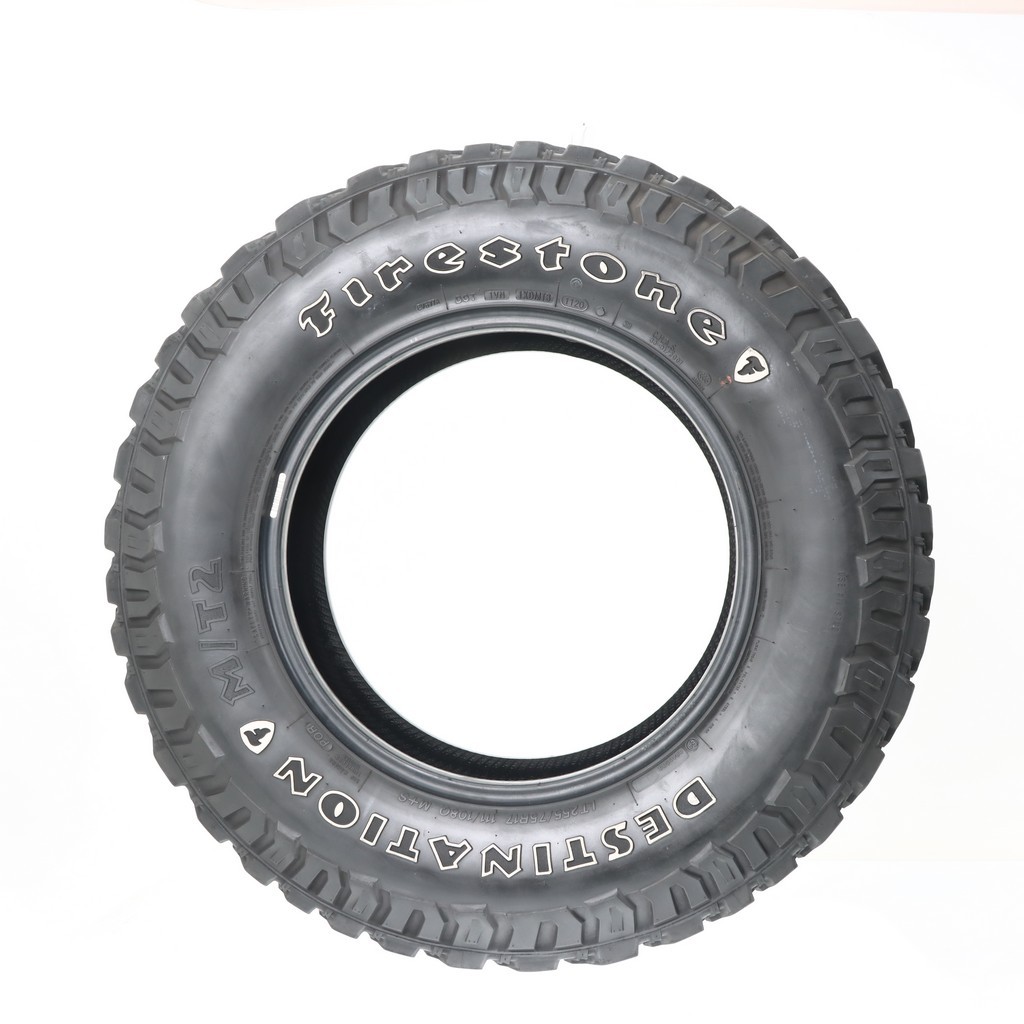 Set of (4) Used LT 255/75R17 Firestone Destination M/T2 – 9.5-11/32 (1ACHY)
