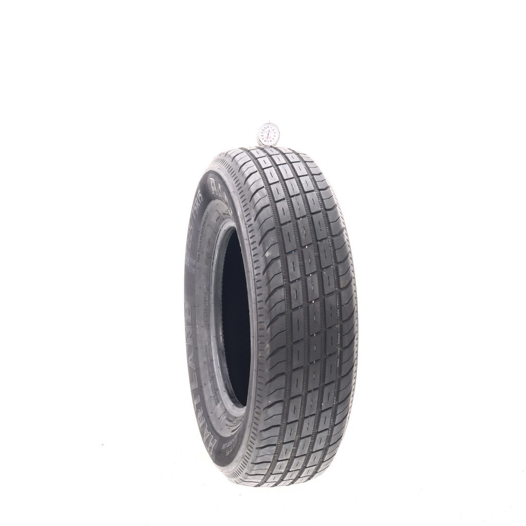 Set of (4) Used ST 225/75R15 Hartland Radial ST 117/112N – 6-8/32 (1AD0T)