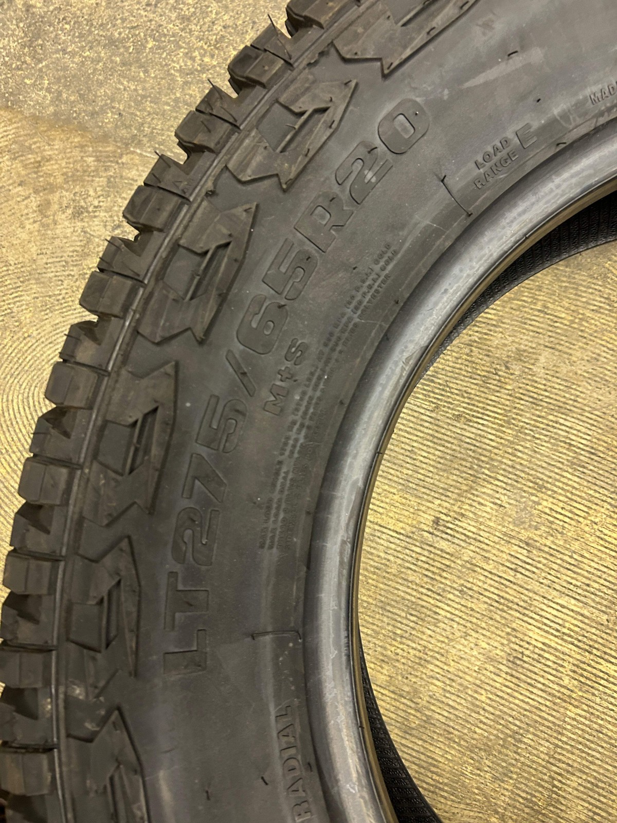 GLADIATOR X COMP A/T RWL LT 275 65 20 126/123S 10PLY MUD TERRAIN TIRE 1932360673