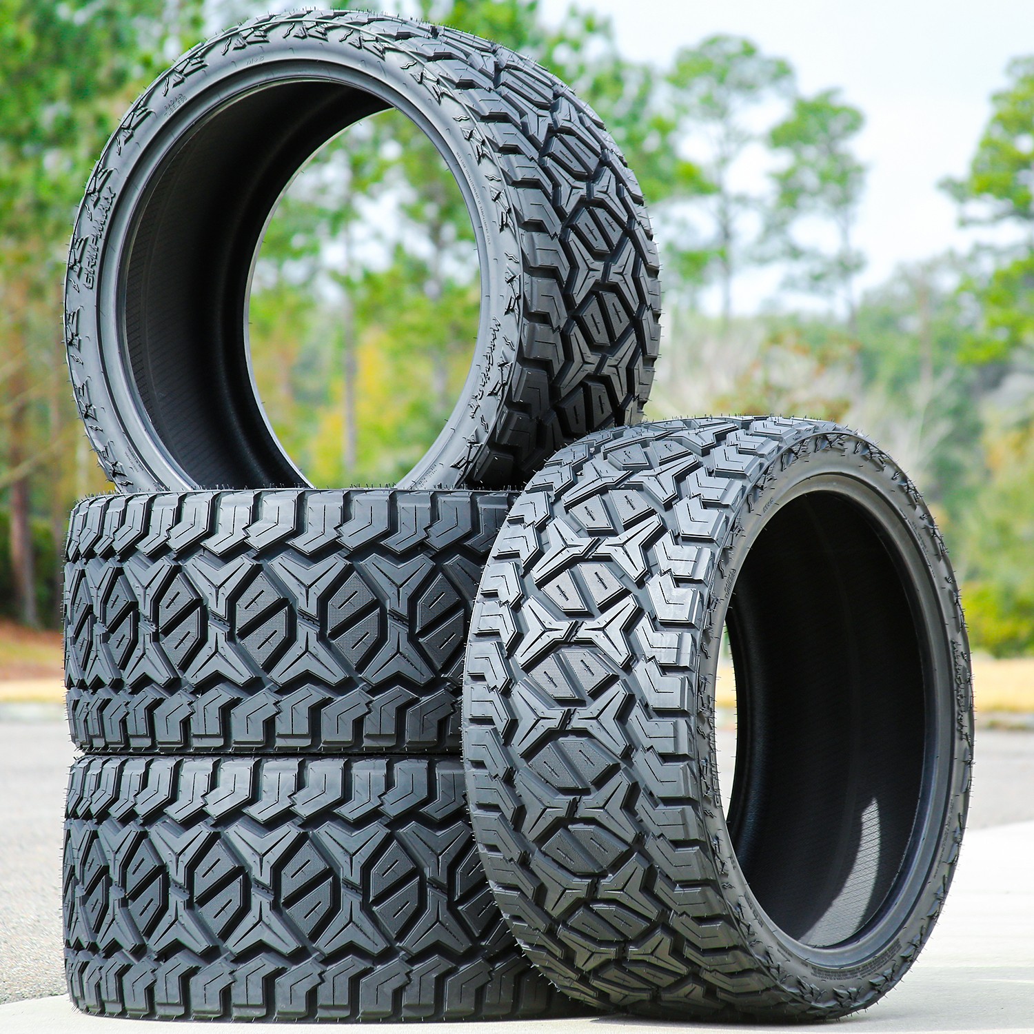 2 Tires Gripmax MaxGrip R/T+ LT 33X13.50R22 RT R/T Rugged Terrain