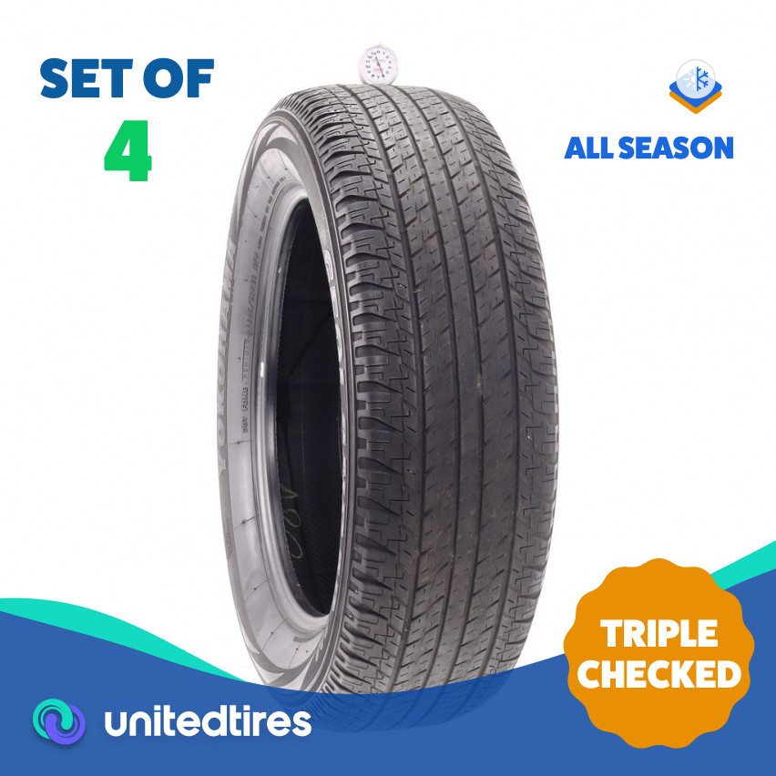 Set of (4) Used 245/60R20 Yokohama Geolandar G96B 107H – 6-6.5/32