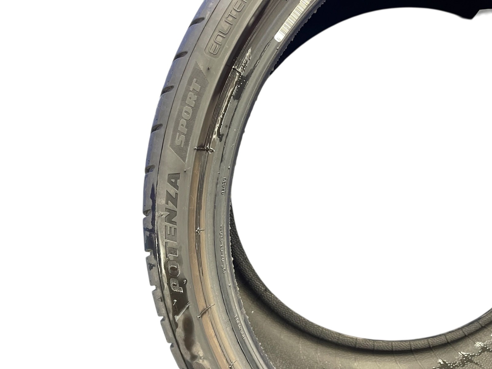 265/30ZR19 93Y BRIDGESTONE POTENZA SPORT ENLITEN 6/32NDS DATECODE 1025