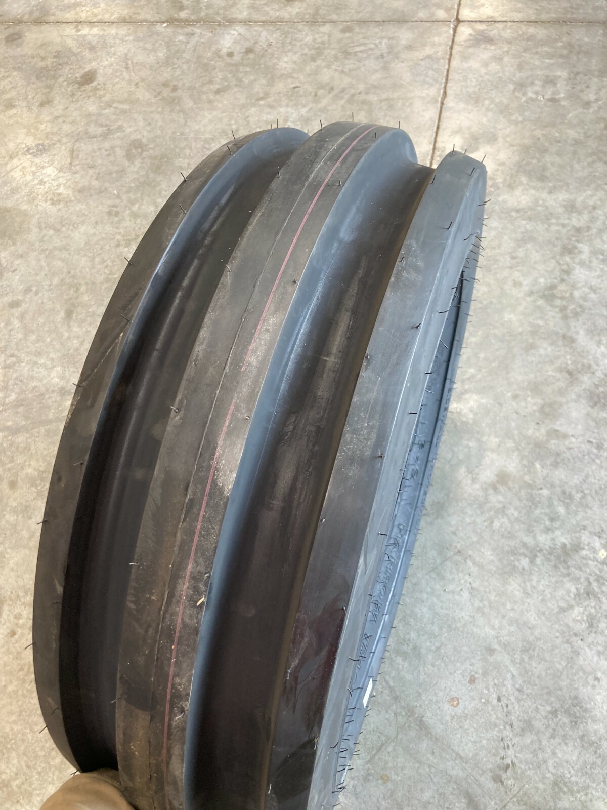 1 New 9.5 L 15 Tire & Tube Samson F-2 3 rib 8 ply TT Tractor Front 9.5L15