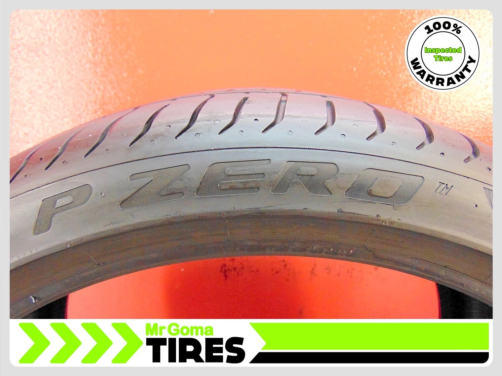 2 PIRELLI P ZERO TM N0 XL 315/30ZR22 70% LIFE USED TIRES 107Y 3153022