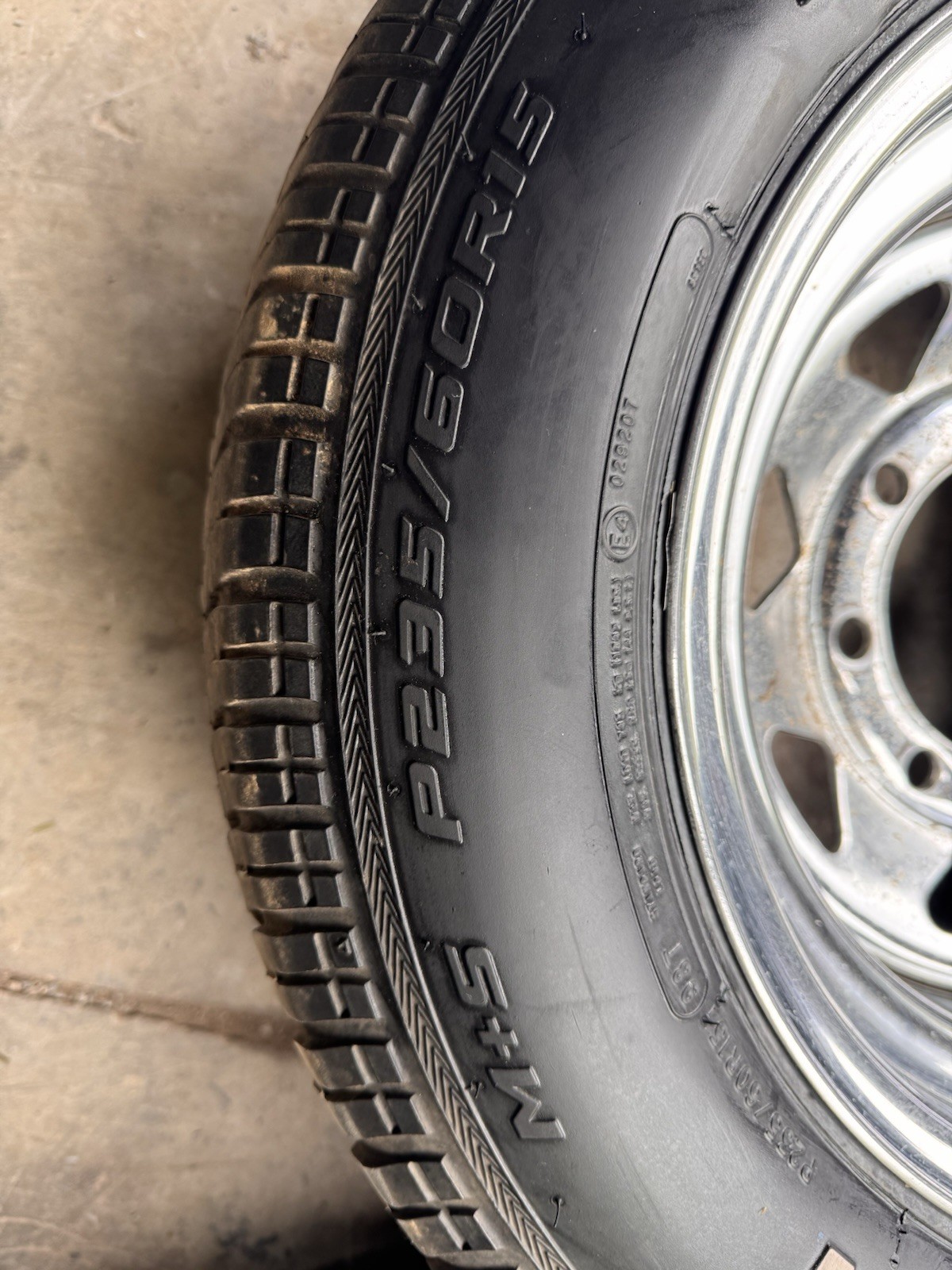 1983 Chevy C20 Rims And Tires (8 X 6.5 Lug)