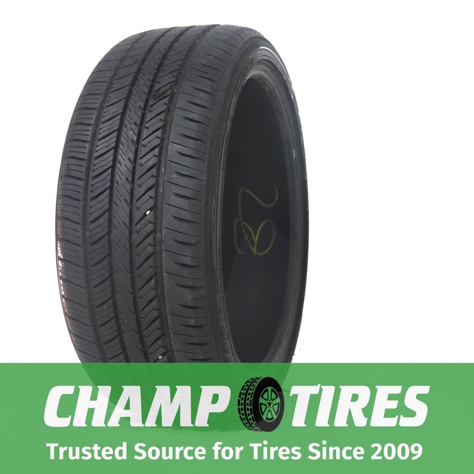 P225/40R19 Yokohama YK-GTX All Season 93 V Used 9/32nds
