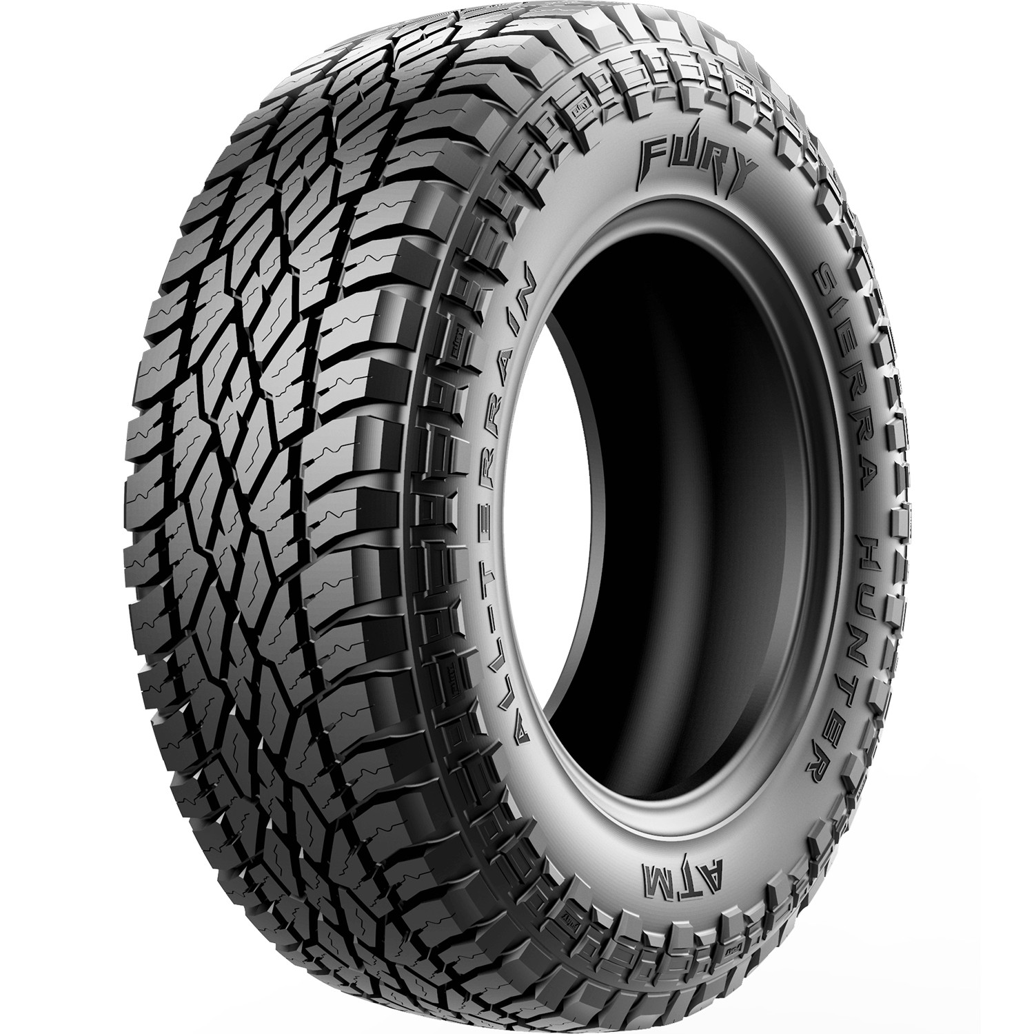Tire LT 33X12.50R20 114R E 10 Ply Fury Sierra Hunter ATM AT A/T All Terrain