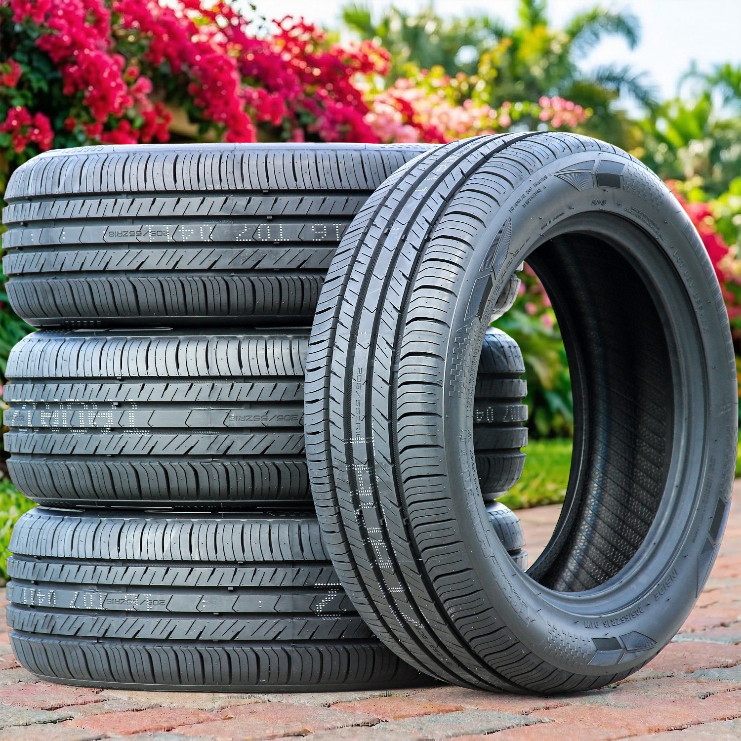 4 Tires Ameritread Total Comfort 205/55R16 ZR 91W A/S High Performance