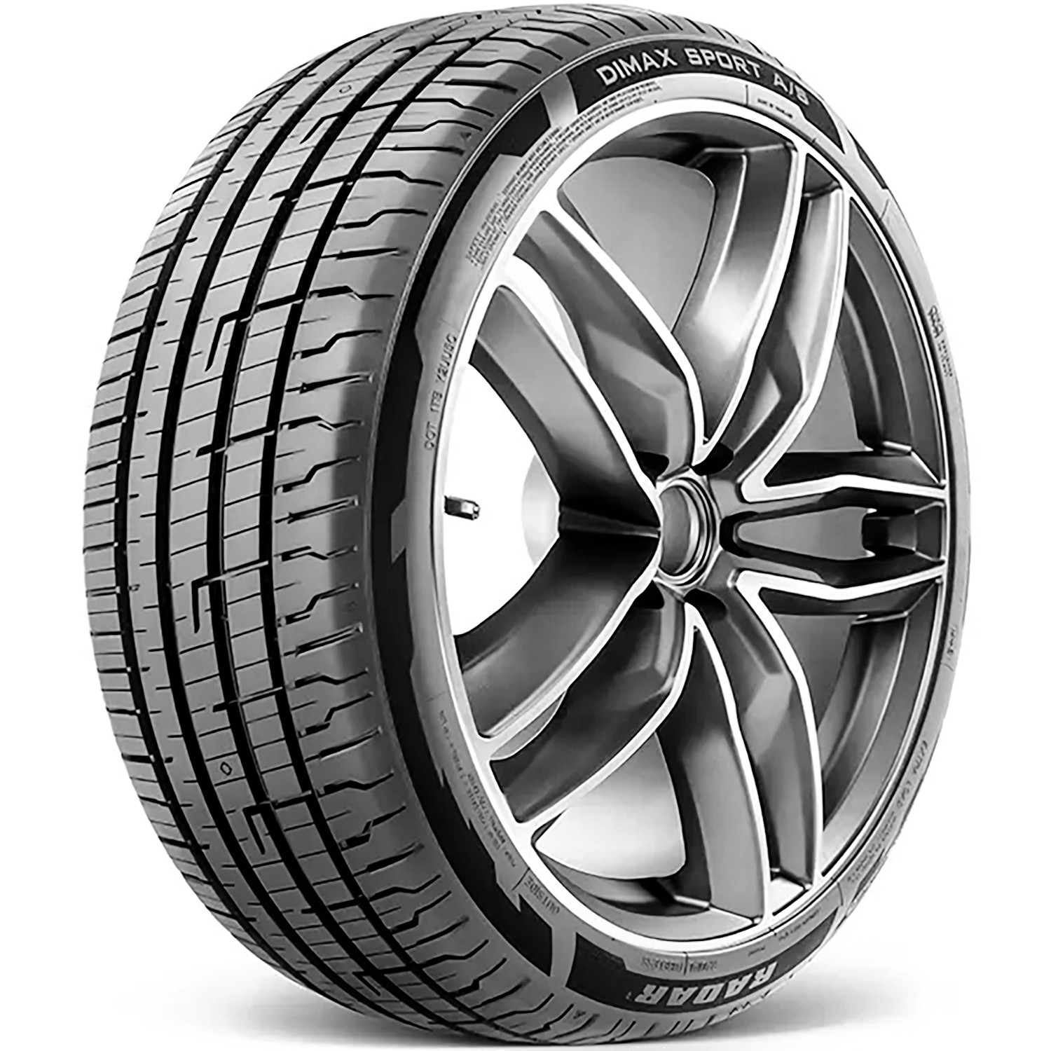 4 Tires Radar Dimax Sport A/S EV Ready 265/35R20 99Y XL AS High Performance
