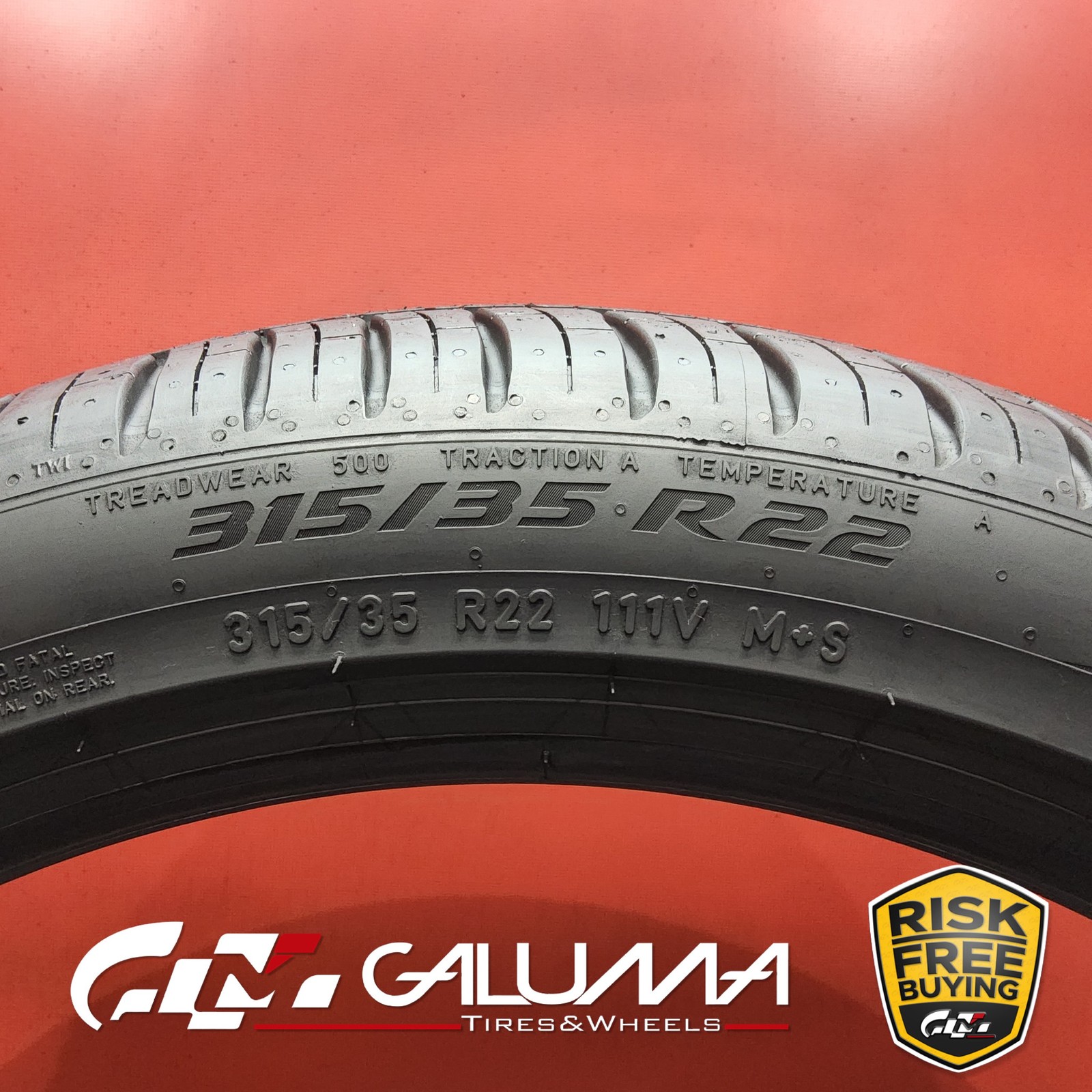Set of 2 Tires LikeNEW Pirelli Scorpion Zero All season NC0 XL 315/35R22 #91398