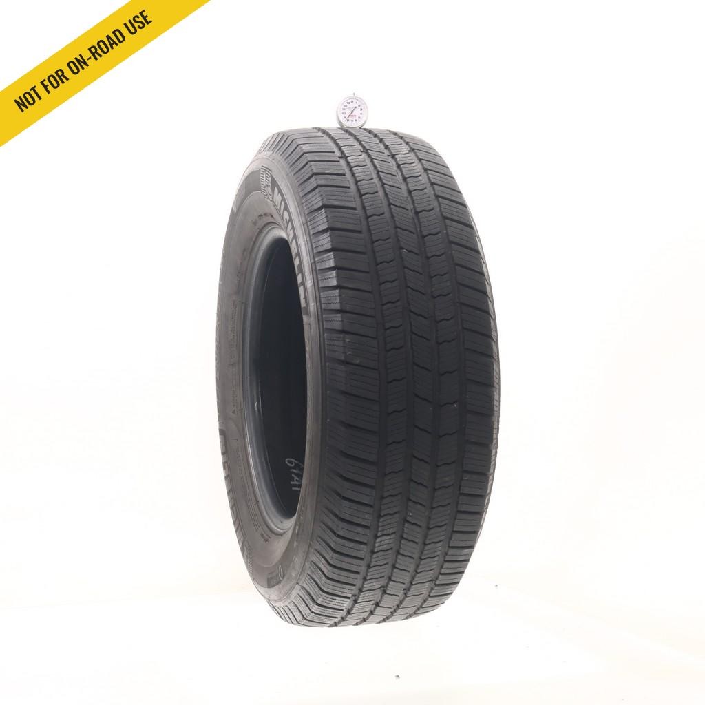 Set of (4) Used 265/65R17 Michelin Defender LTX M/S 112T – 8.5-9.5/32