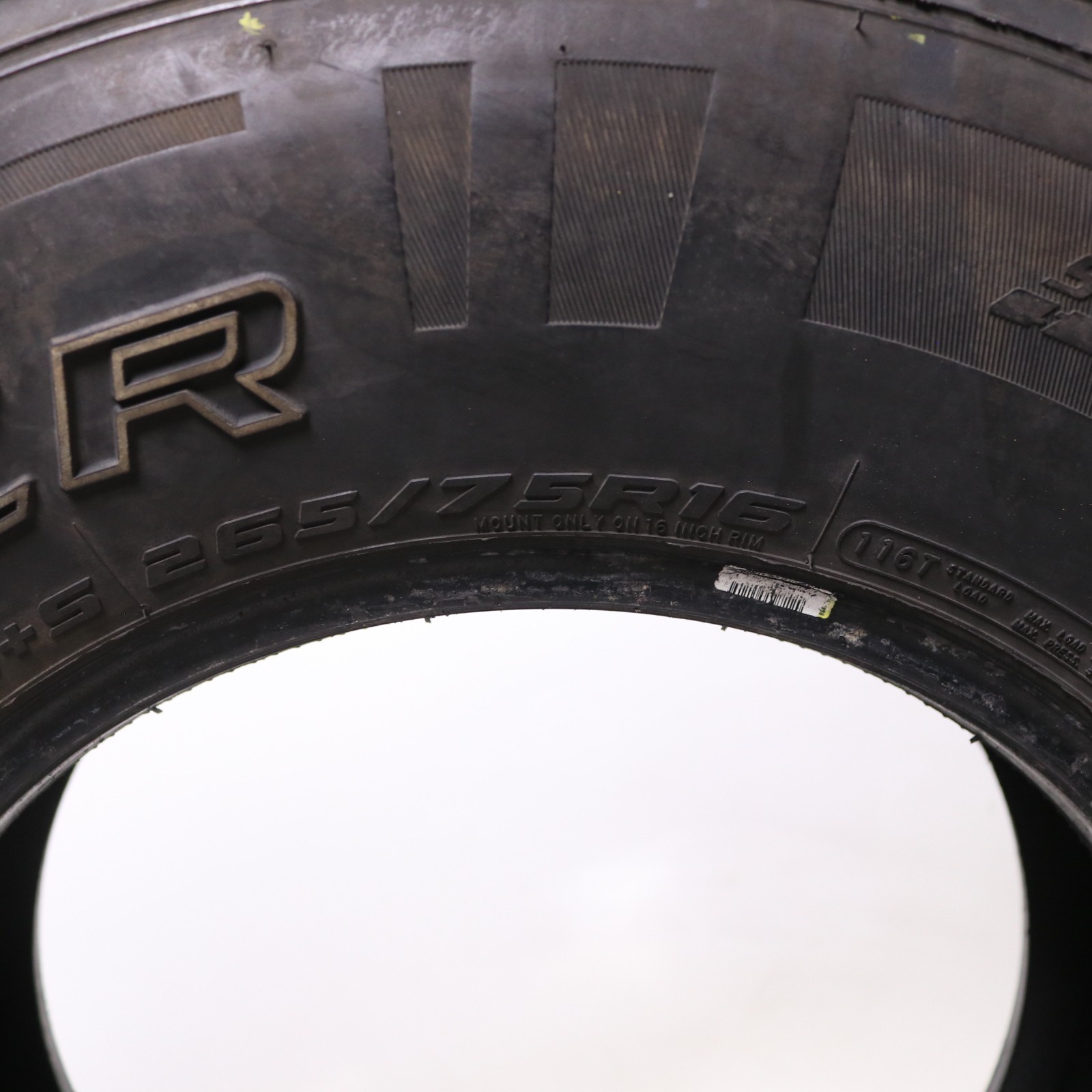 Set of 2 Used 265/75R16 Cooper Evolution H/T – 116T – 8.5-9.5/32 No Repairs