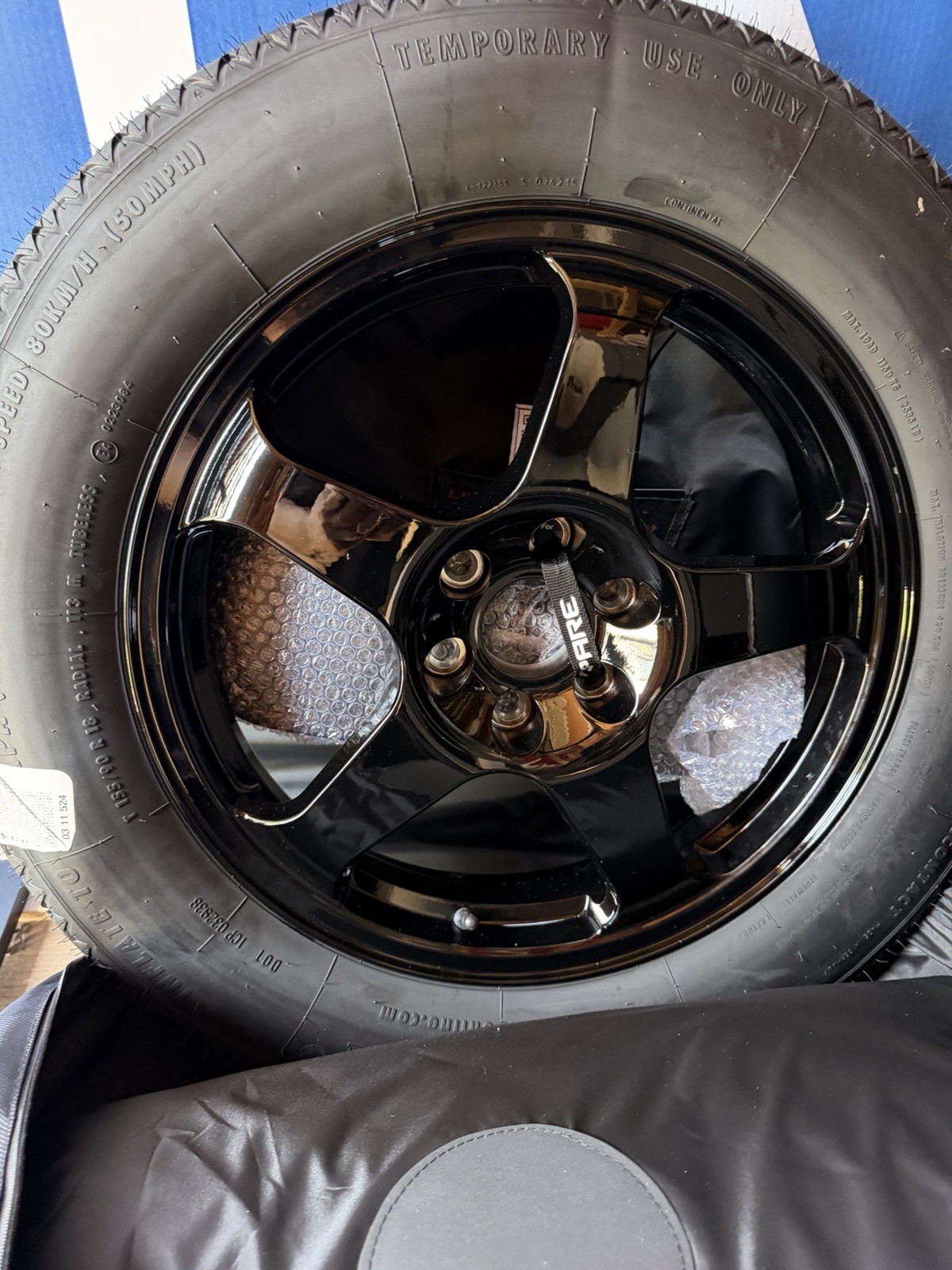 🛑Brand New Tire (temporary Use Only) T 155/ 90r18 113M (continental)