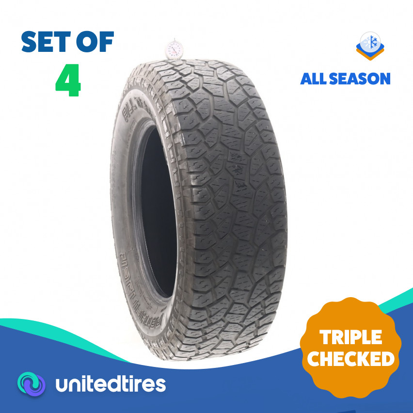 Set of (4) Used 275/65R18 Pathfinder All Terrain 116T – 5.5-7/32