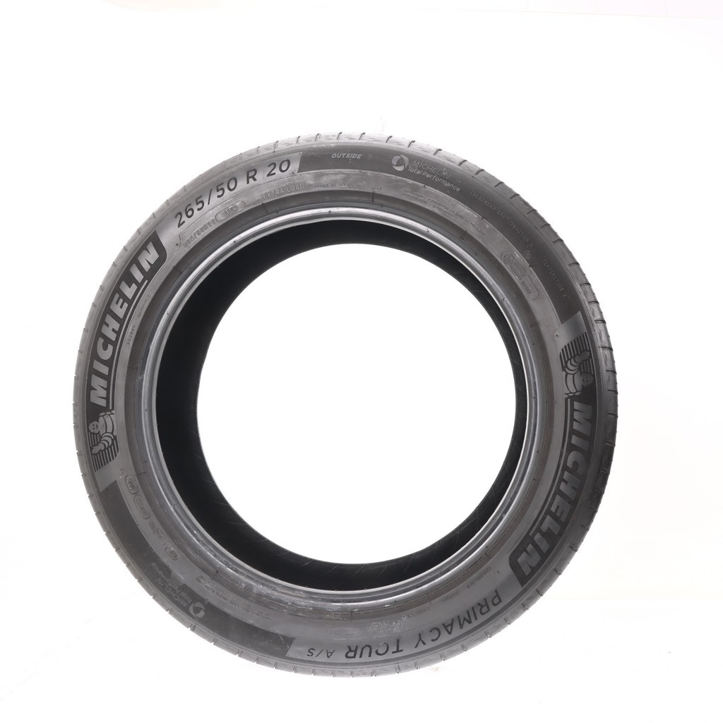 Set of (4) Used 265/50R20 Michelin Primacy Tour A/S GOE 111W – 6-7/32