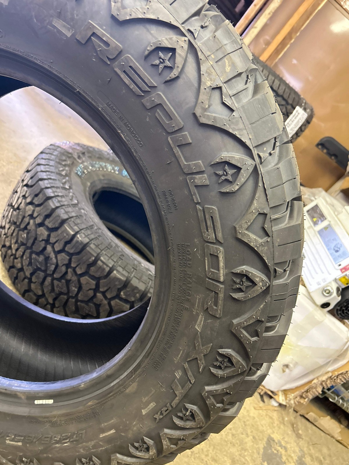 RBP REPULSOR X/T RX BSW LT 285 65 18 125/122Q 10PLY RUGGED TIRE RBPSTXT1865010