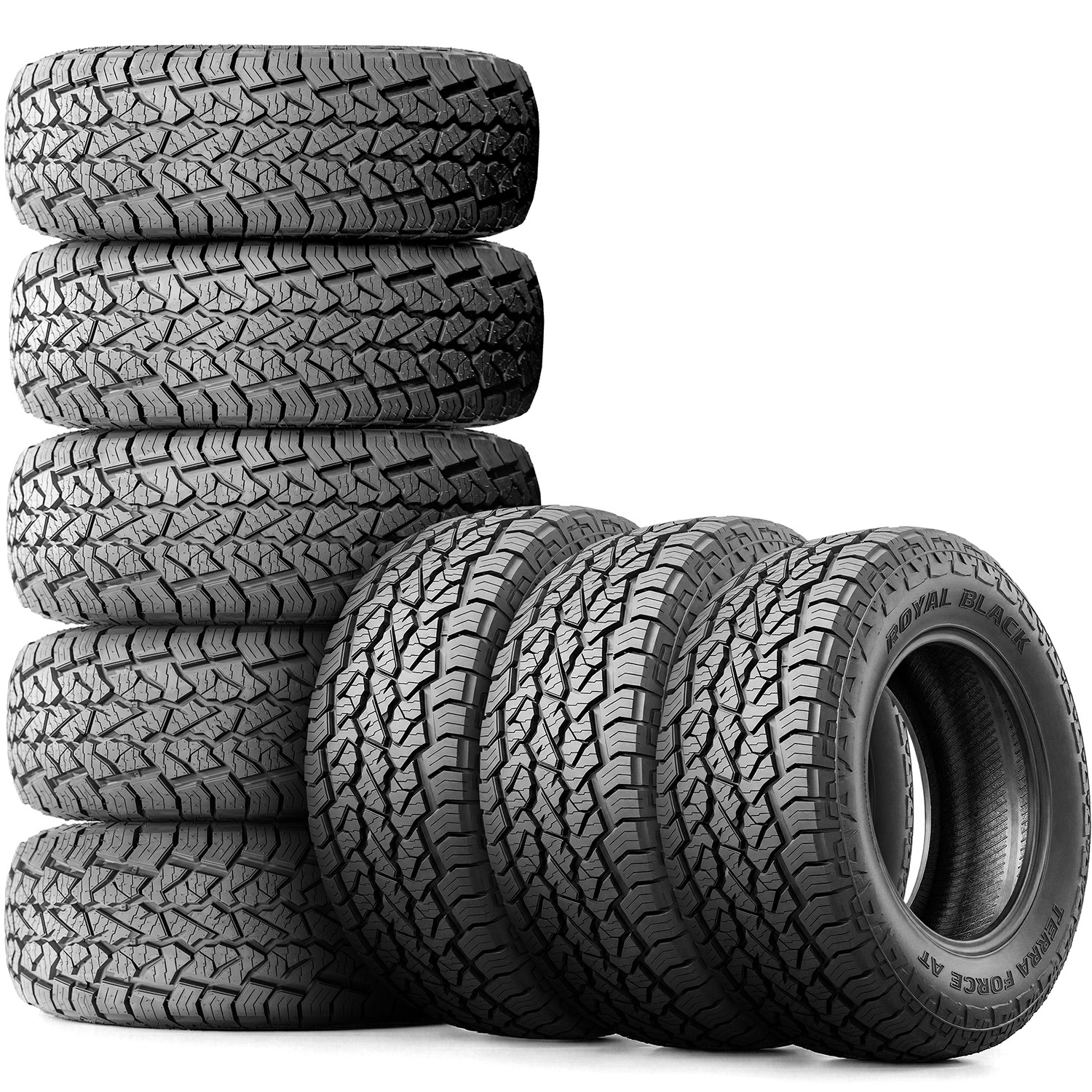 4 Tires LT 305/55R20 E 10 Ply Royal Black Terra Force AT A/T All Terrain