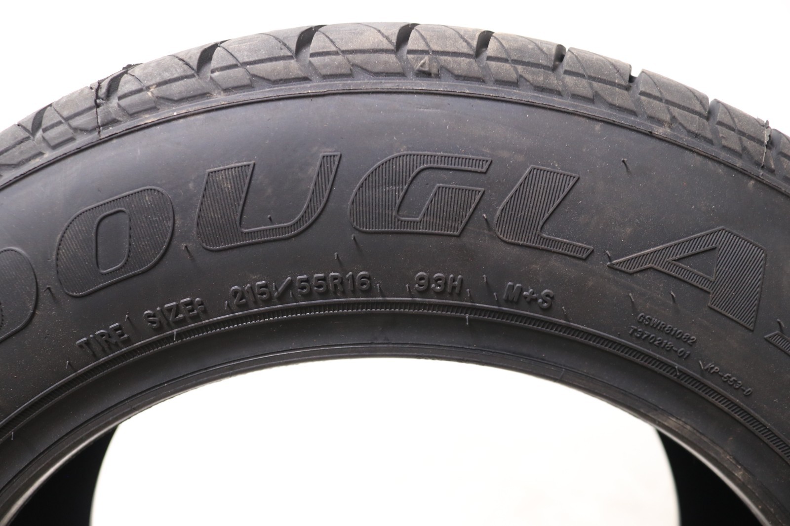 Set of 4 New 215/55R16 Douglas Touring A/S – 93H – 8.5/32