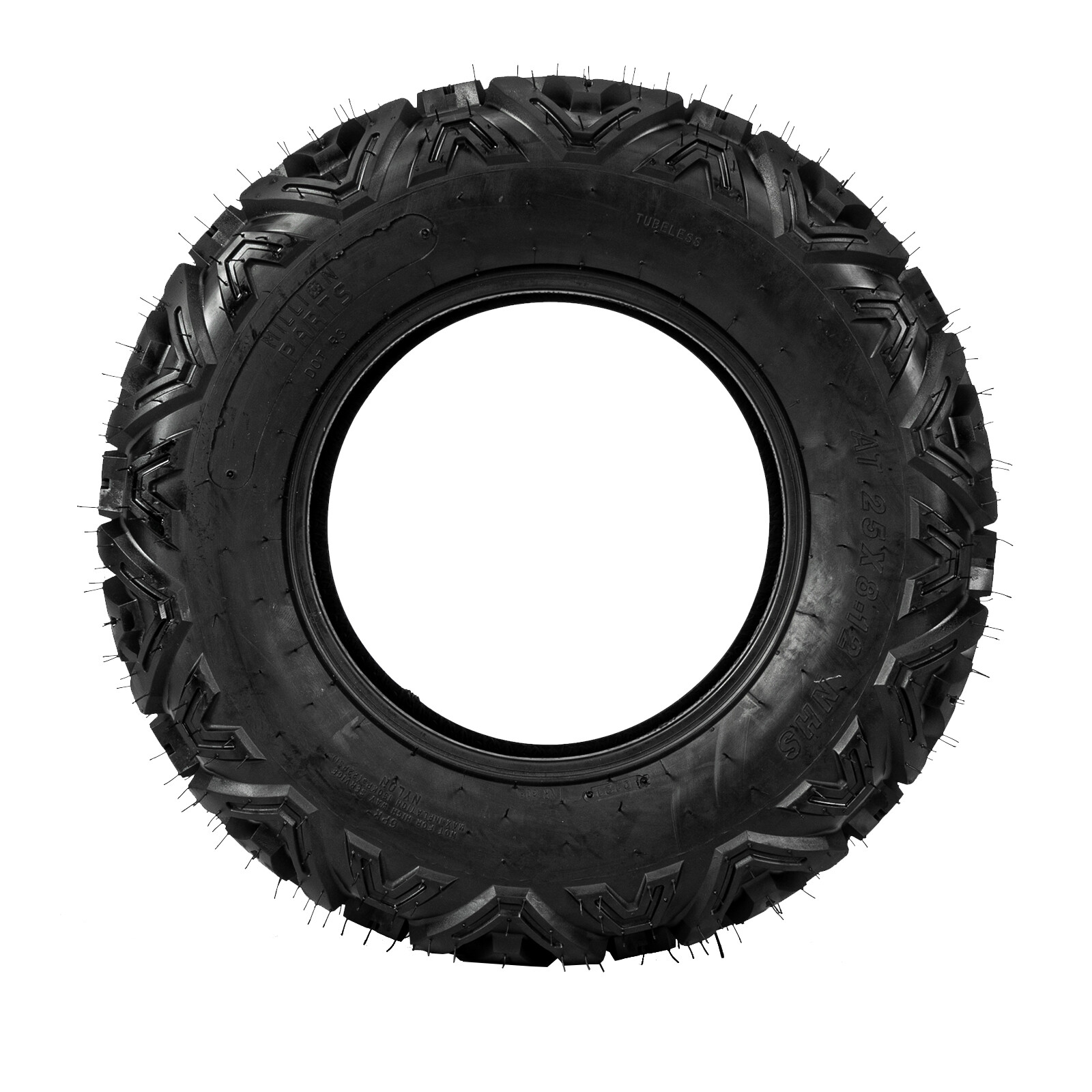 MP 25×8-12 & 25×10-12 Replacement ATV UTV SxS 6 Ply Tires Set of 4