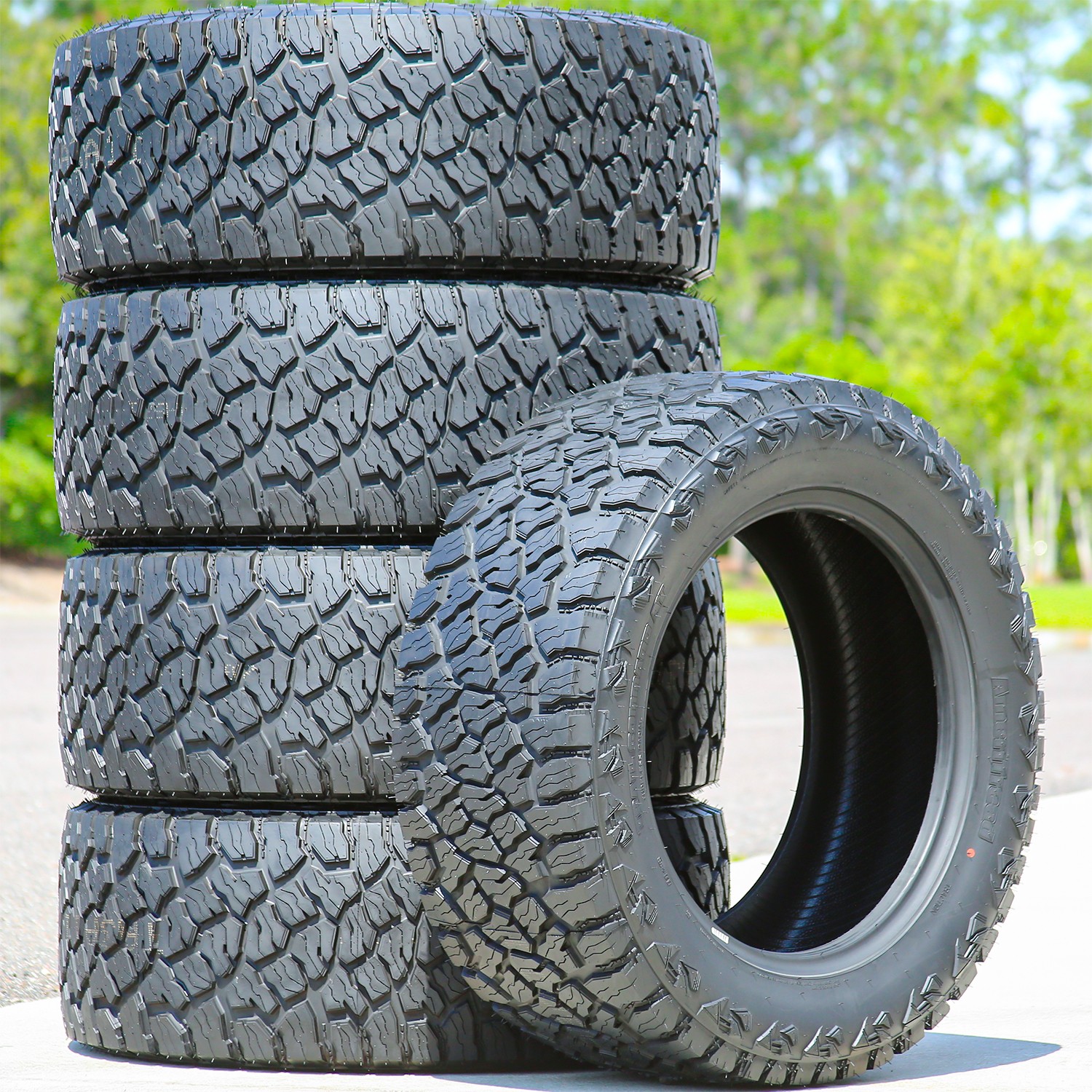 4 Ameritread Trail Command AT 265/70R18 124/121S E 10 Ply Tires 50k Mi Warranty