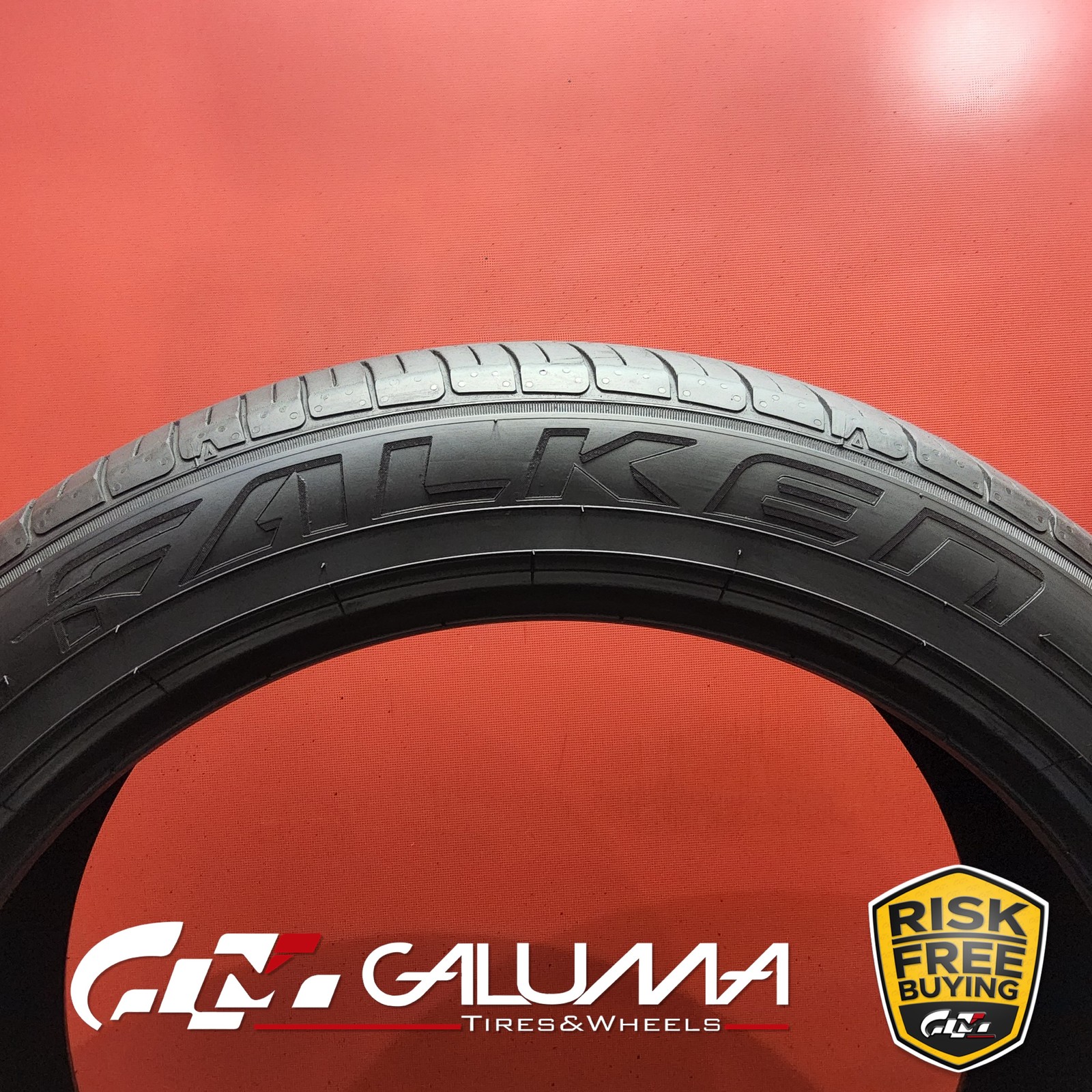 Set of 4 Tires Falken Azenis FK460 A/S 255/45ZR20 & 285/40ZR20 No Repairs #95618