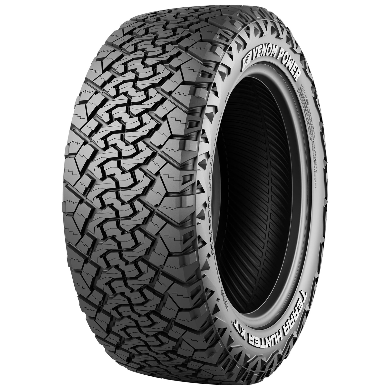 4 New Venom Power Terra Hunter X/t2 – Lt37x12.50r20 Tires 37125020 37 12.50 20