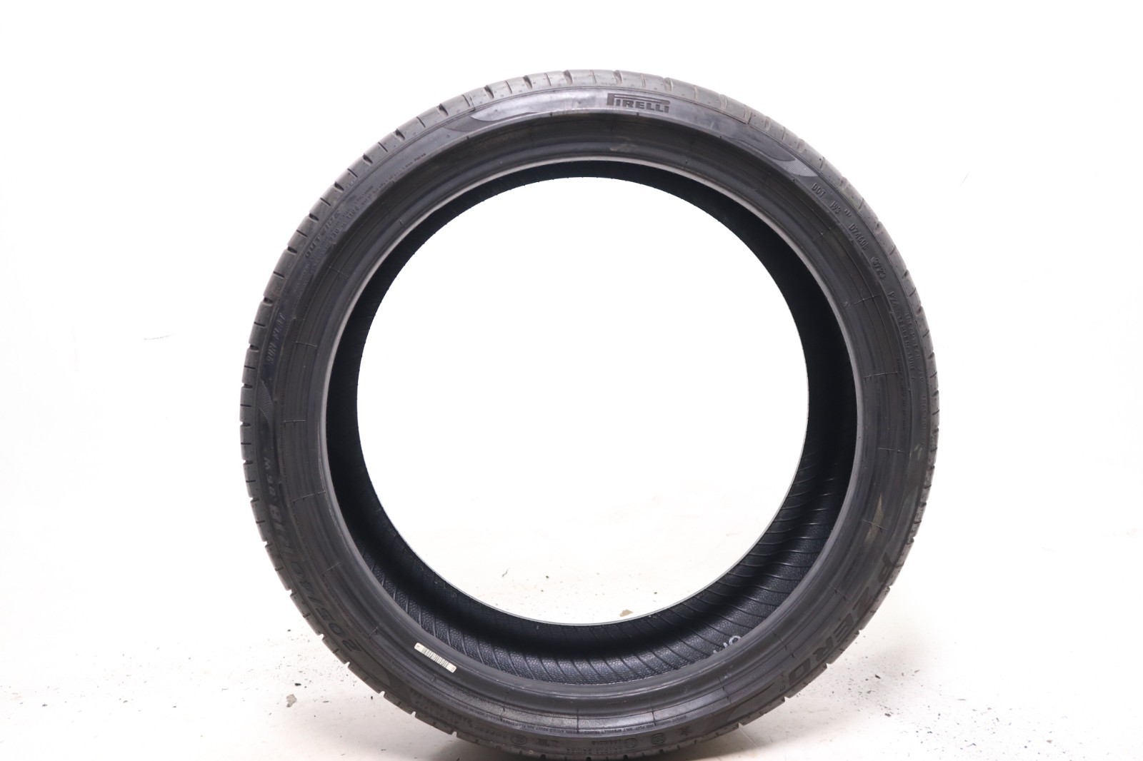 Set of 2 Used 205/40R18 Pirelli P Zero PZ4 Run Flat – 86W – 7-8/32 No Repairs