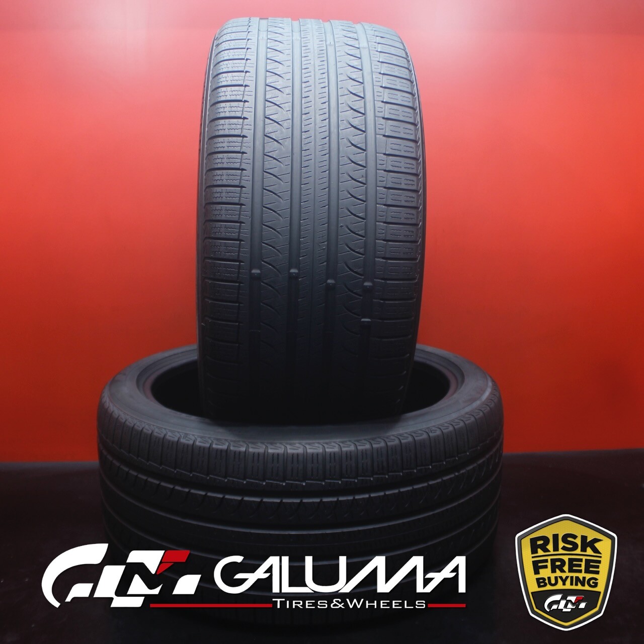 Set of 2 Tires Yokohama Advan V35 315/35R22 315/35/22 3153522 No Patch #84809