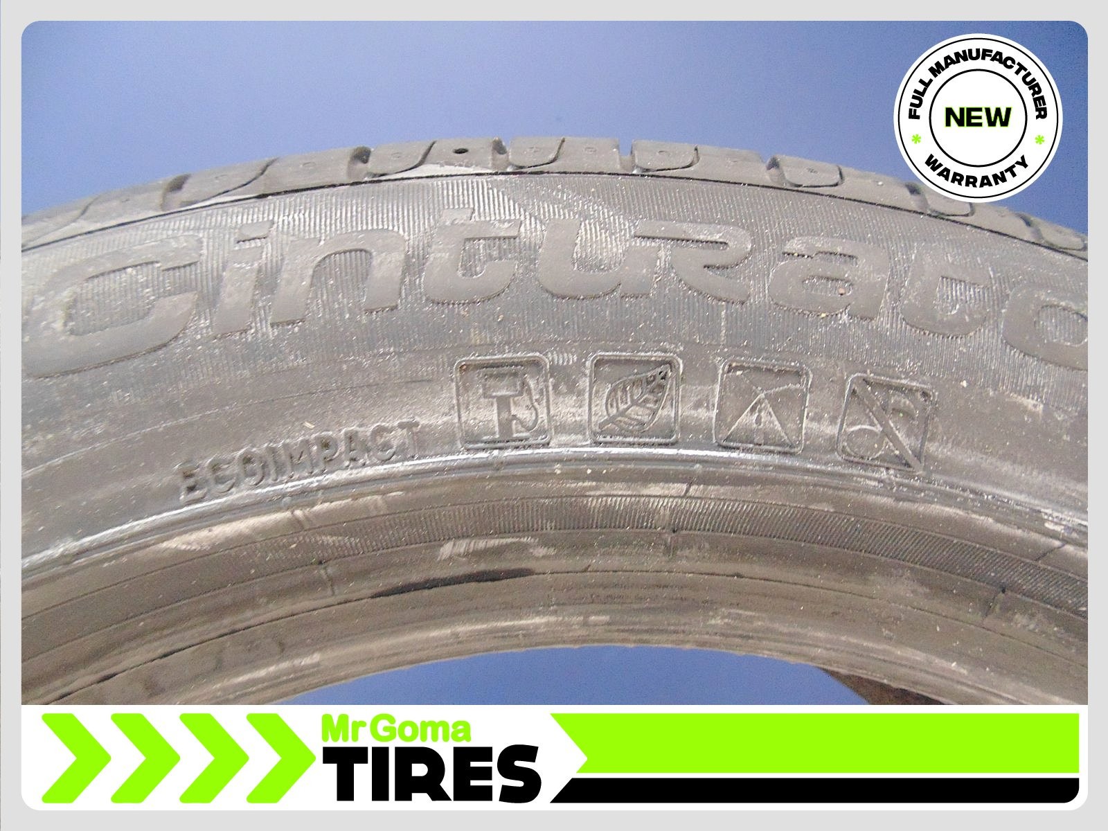 1 BRAND NEW P225/50R17 PIRELLI CINTURATO P7 RSC RFT TIRE RUN FLAT BMW 2255017
