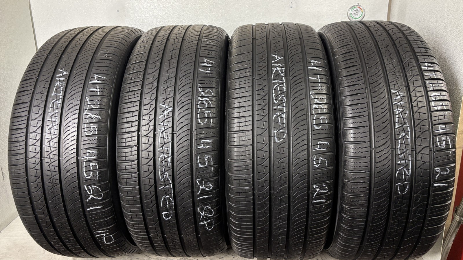 NO SHIPPING ONLY LOCAL PICK UP Set 4 Tires 265 45 21 Pirelli Scorpion Zero A/S