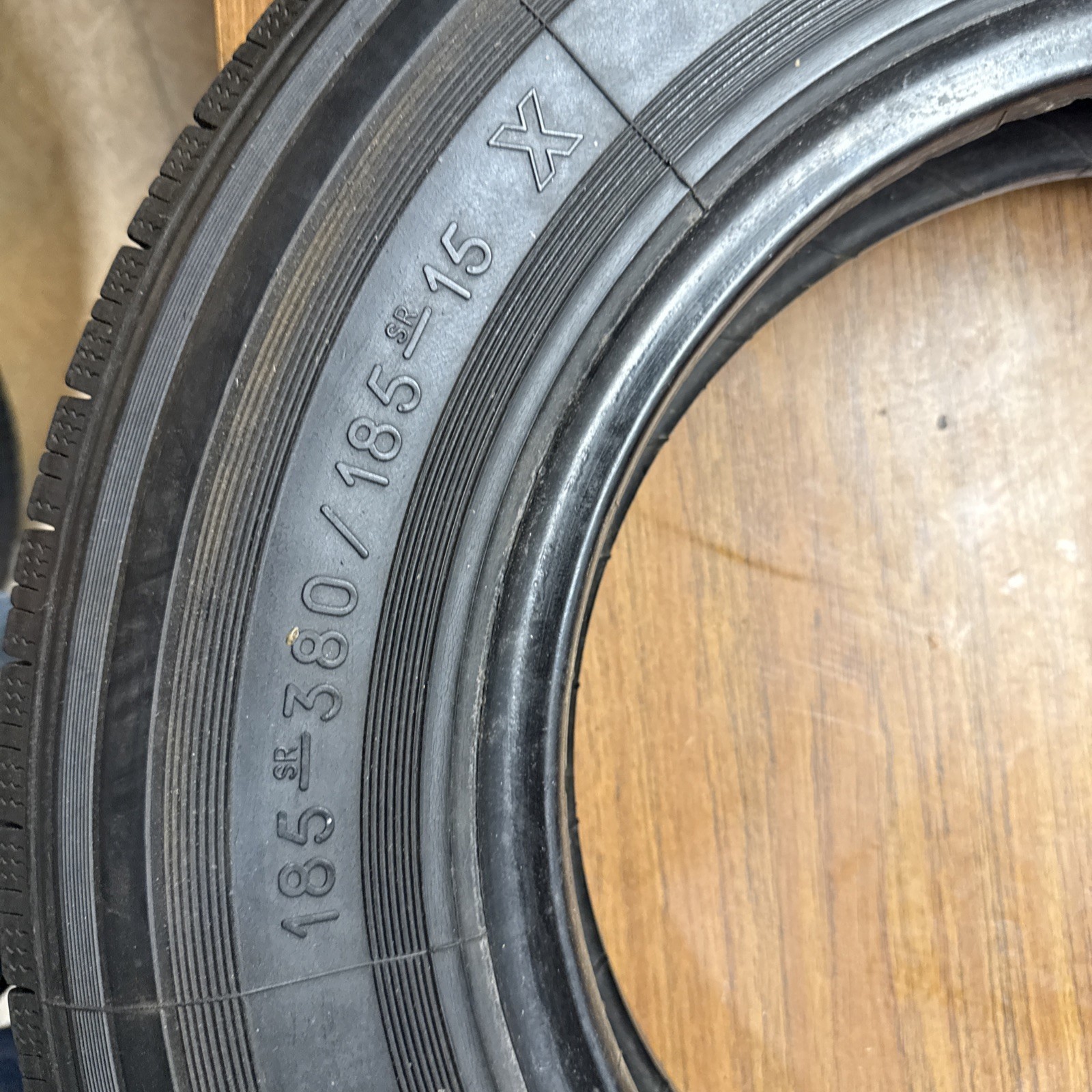 Michelin 185 – SR 380 / 185-15 X Made In France Tire #3 Triumph Jaguar MG ??