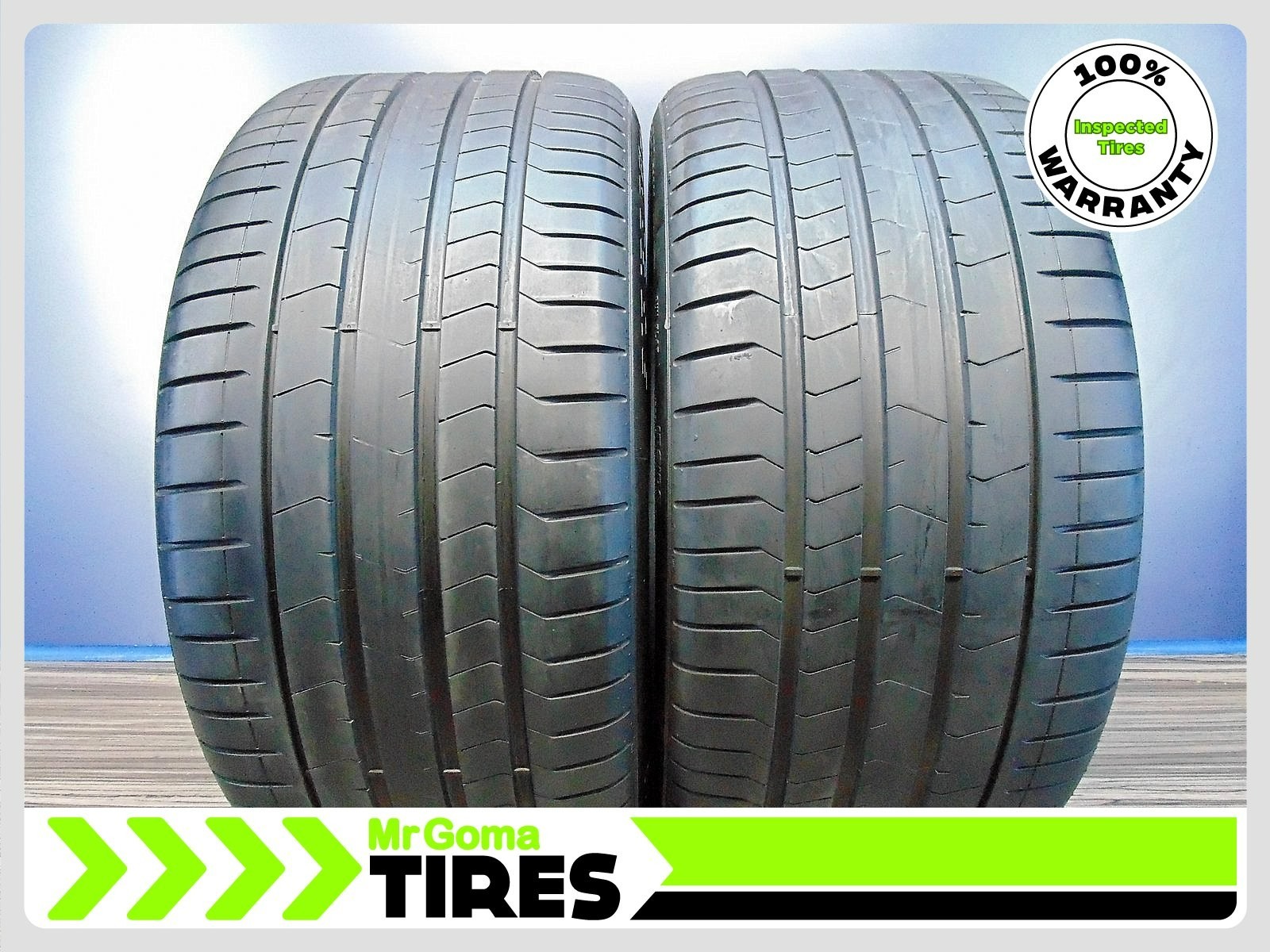 2 PIRELLI P ZERO TM PZ4 RSC RFT XL 315/35R21 USED TIRES 7/32 AVG BMW X5 Run flat