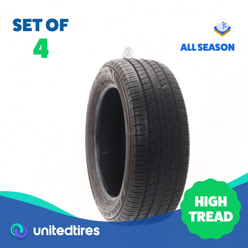 Set of (4) Used 235/55R18 Falken Pro G5 CSV 100V – 8-9.5/32