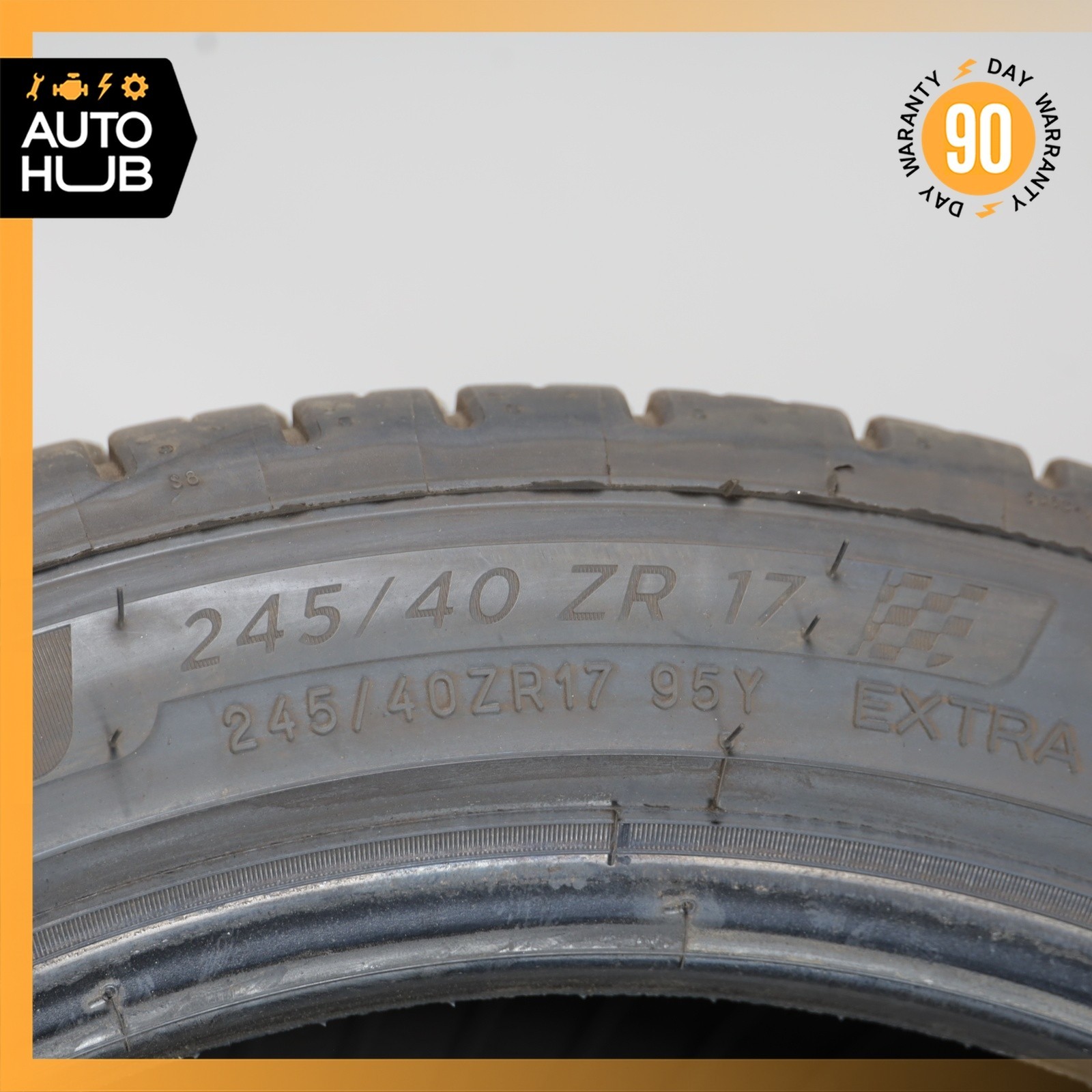 245/40ZR17 Michelin Pilot Sport All Season 4 245 40 17′ 95Y XL 8.5/32″ Set Of 2
