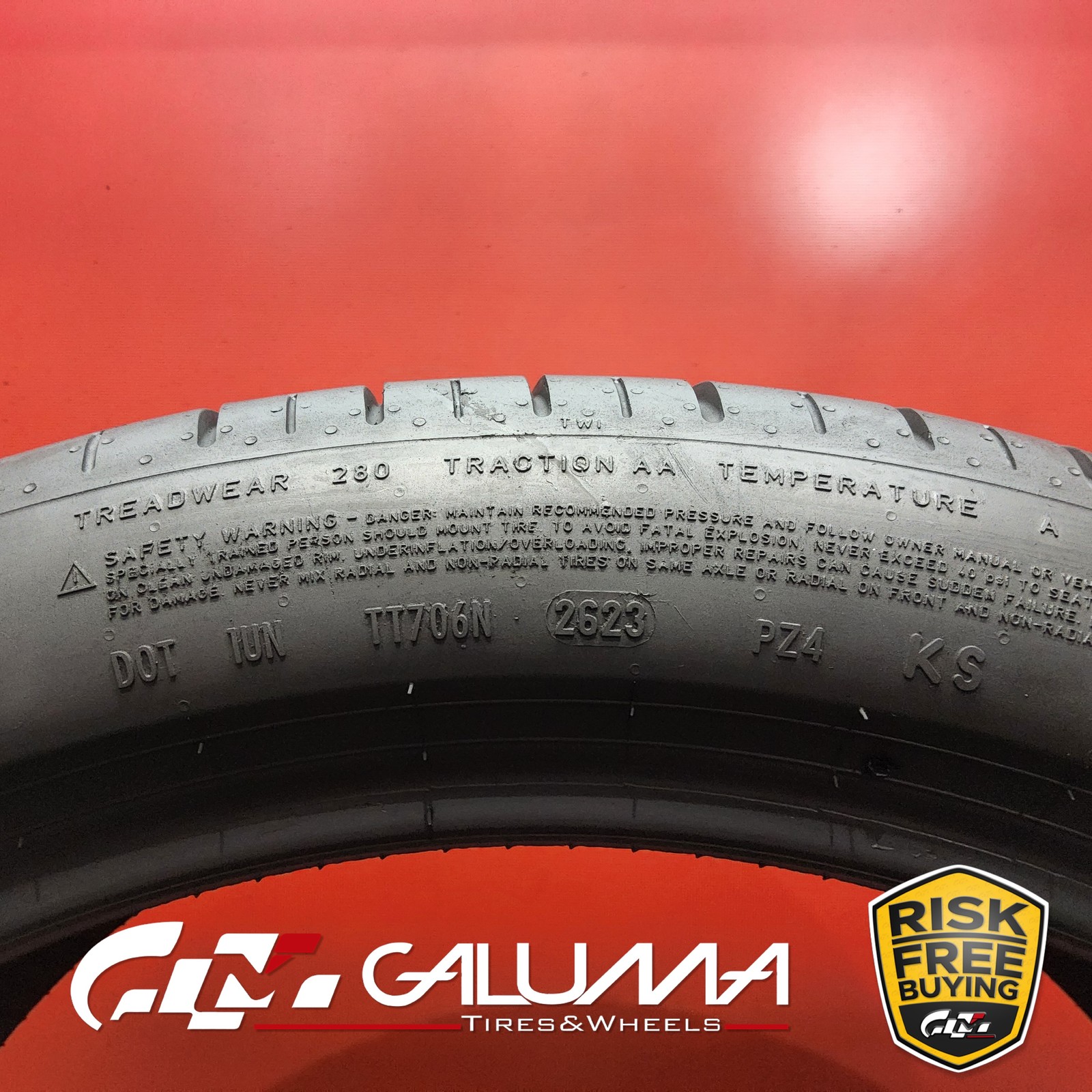 Set of 2 Tires Pirelli P-Zero (PZ4) ★ XL 315/35R22 3153522 3153522 #95038