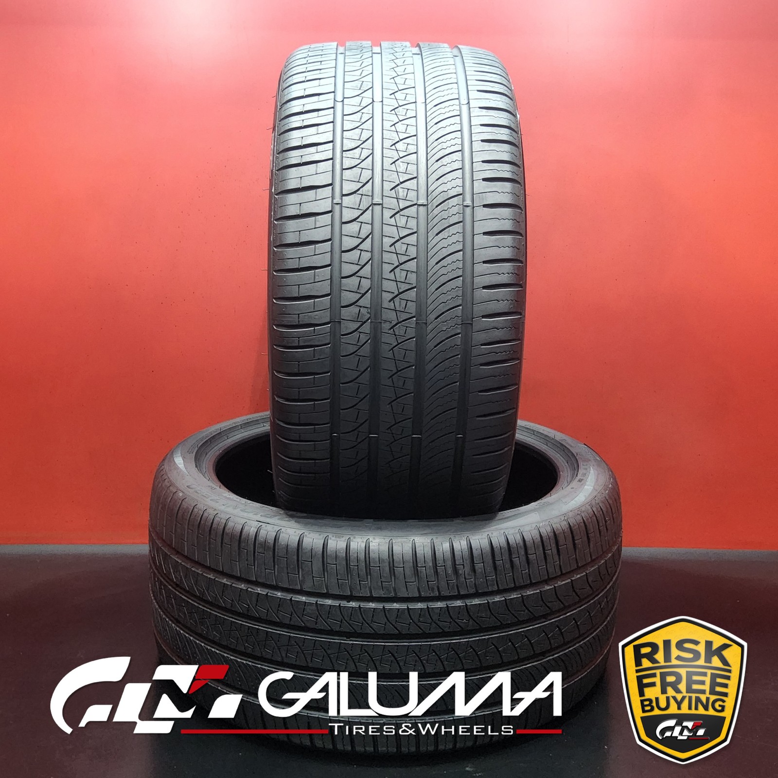 Set of 2 Tires LikeNEW Pirelli Scorpion Zero All season NC0 XL 315/35R22 #91398