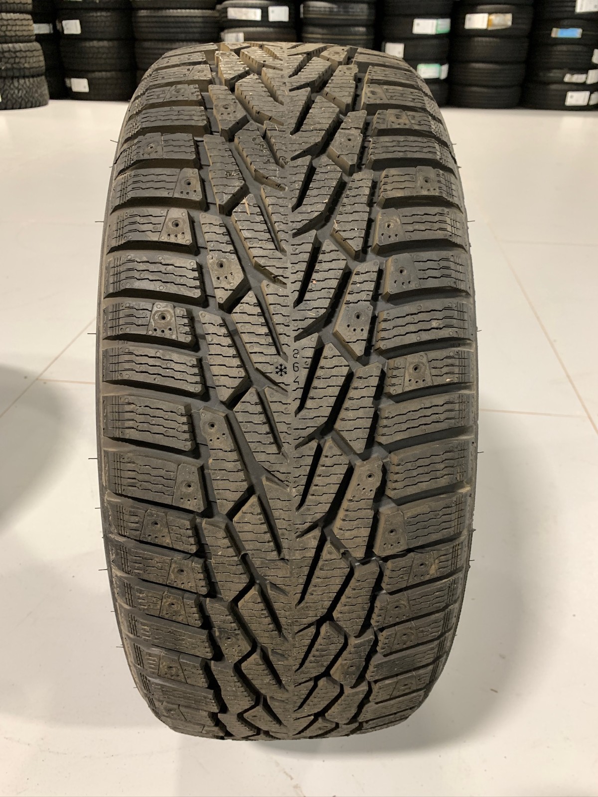1 New 235 55 17 Nokian Nordman 7 Snow Tire