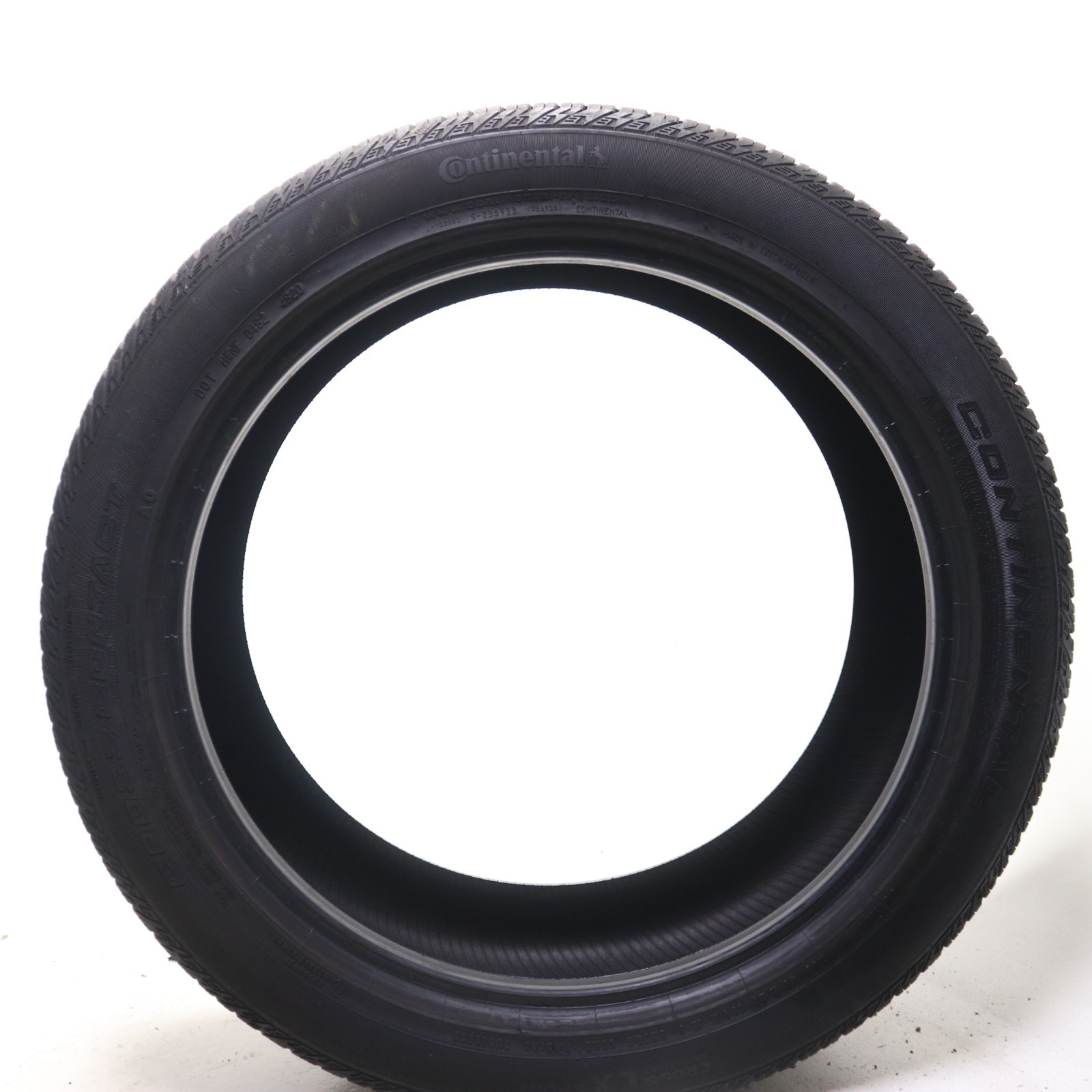 Set of 2 Used 285/40R21 Continental CrossContact LX Sport AO – 109H – 7.5-8/32