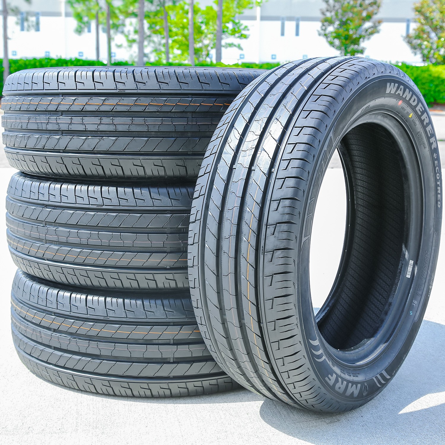 2 Tires 245/55R19 MRF Wanderer Street B5 Steel Belted AS A/S All Season 103V