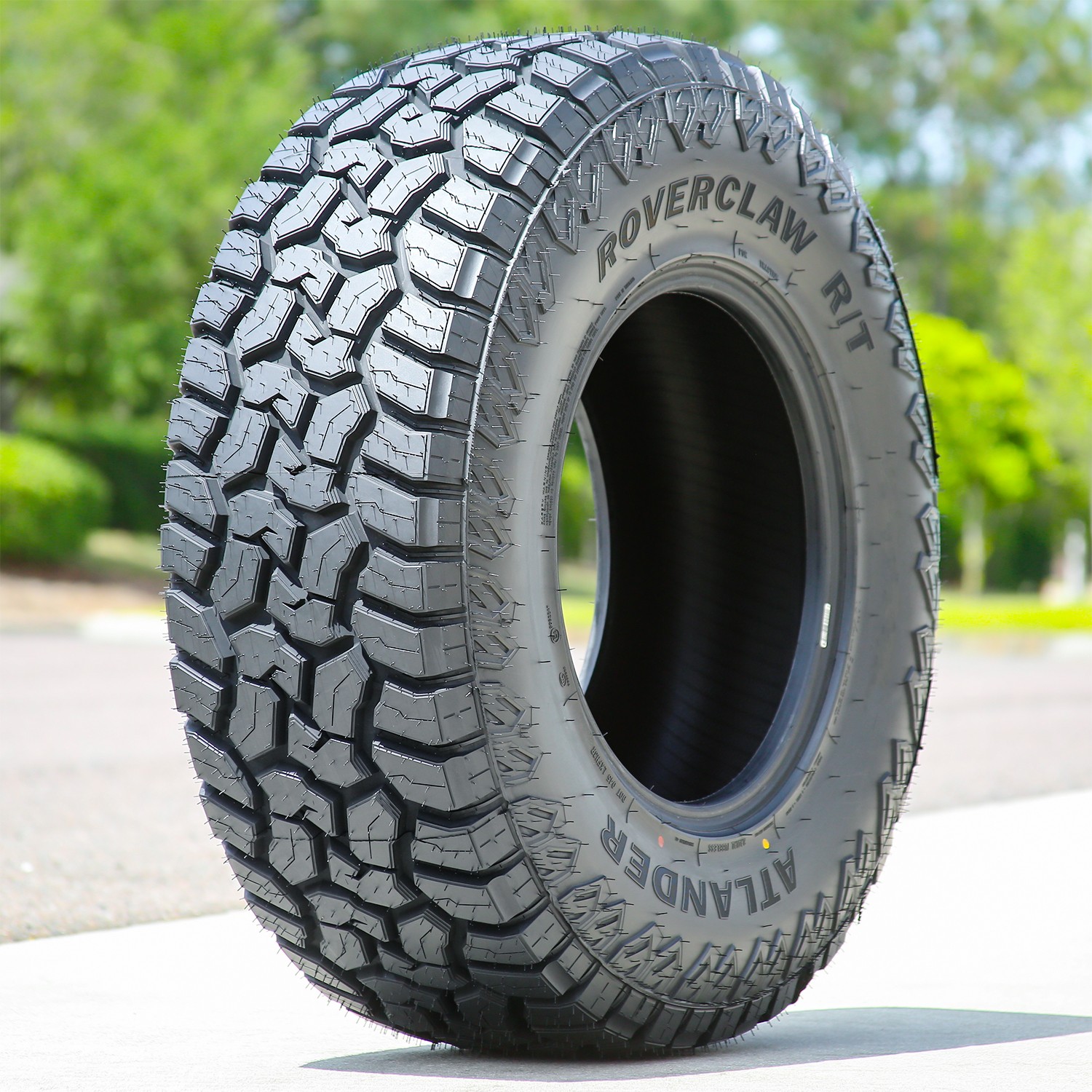 2 Tires LT 33X12.50R17 Atlander Roverclaw R/T RT Rugged Terrain Load E 10 Ply