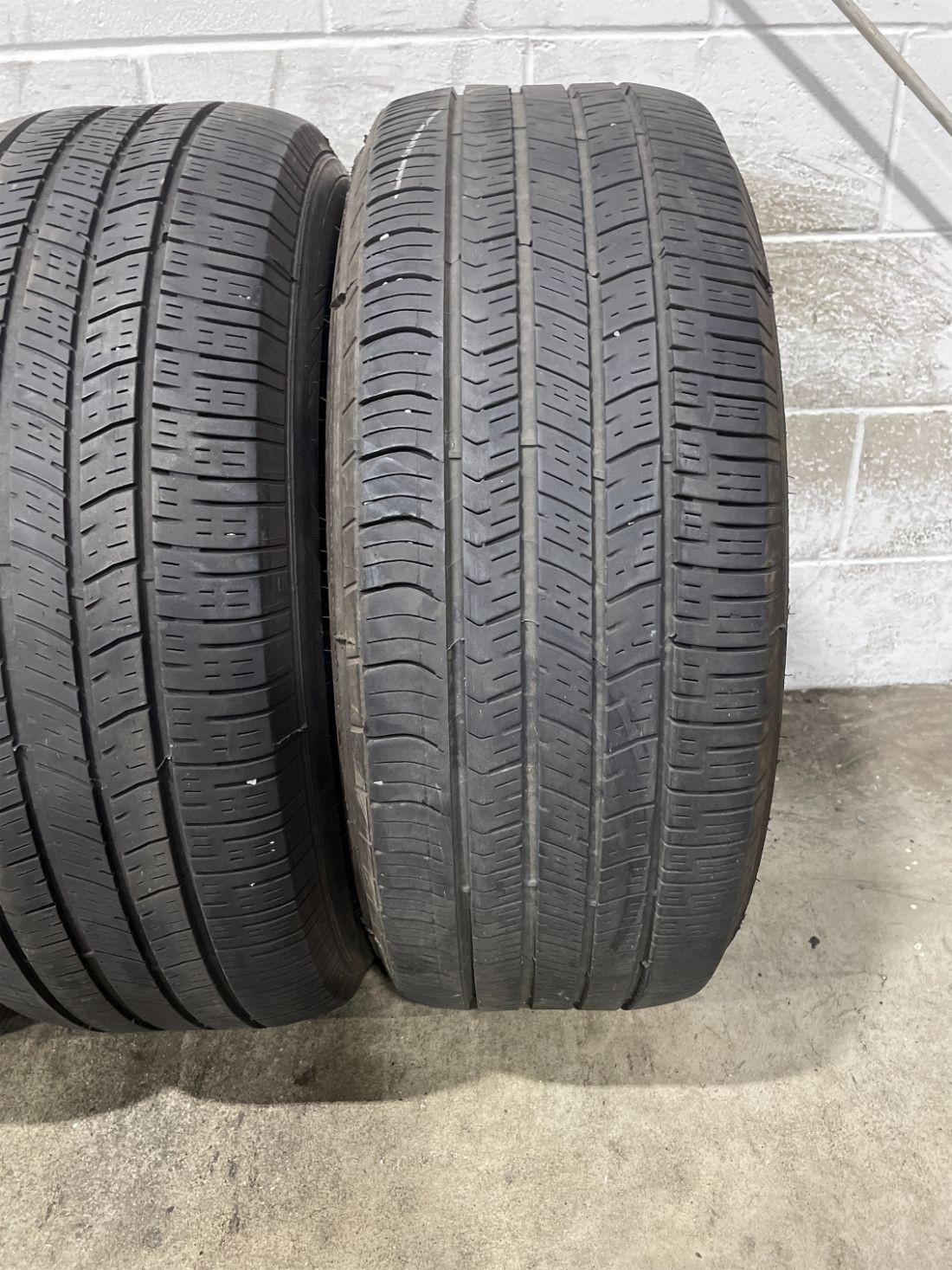 4x P255/60R18 Goodyear Eagle Enforcer 6/32 108 V Used Tires 2556018