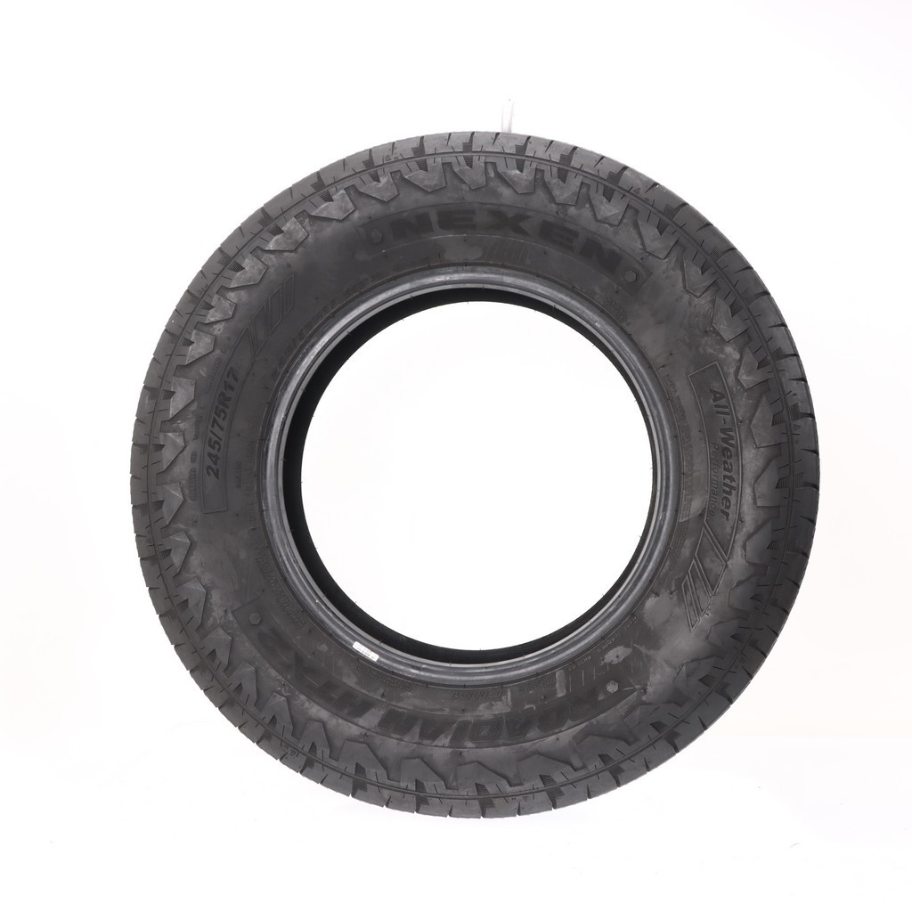 Set of (4) Used 245/75R17 Nexen Roadian HTX 2 RH51 112S – 9-9.5/32