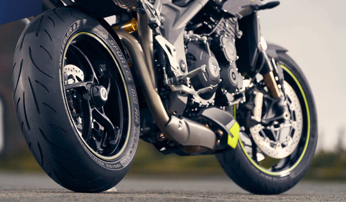 Metzeler Sportec M9 RR 200/55ZR-17 78W Rear Radial Motorcycle