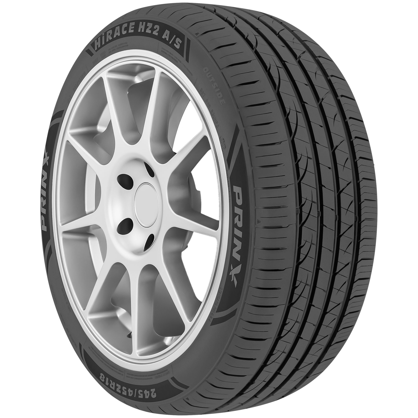 4 New Prinx Hirace Hz2 A/s – 265/30zr19 Tires 2653019 265 30 19