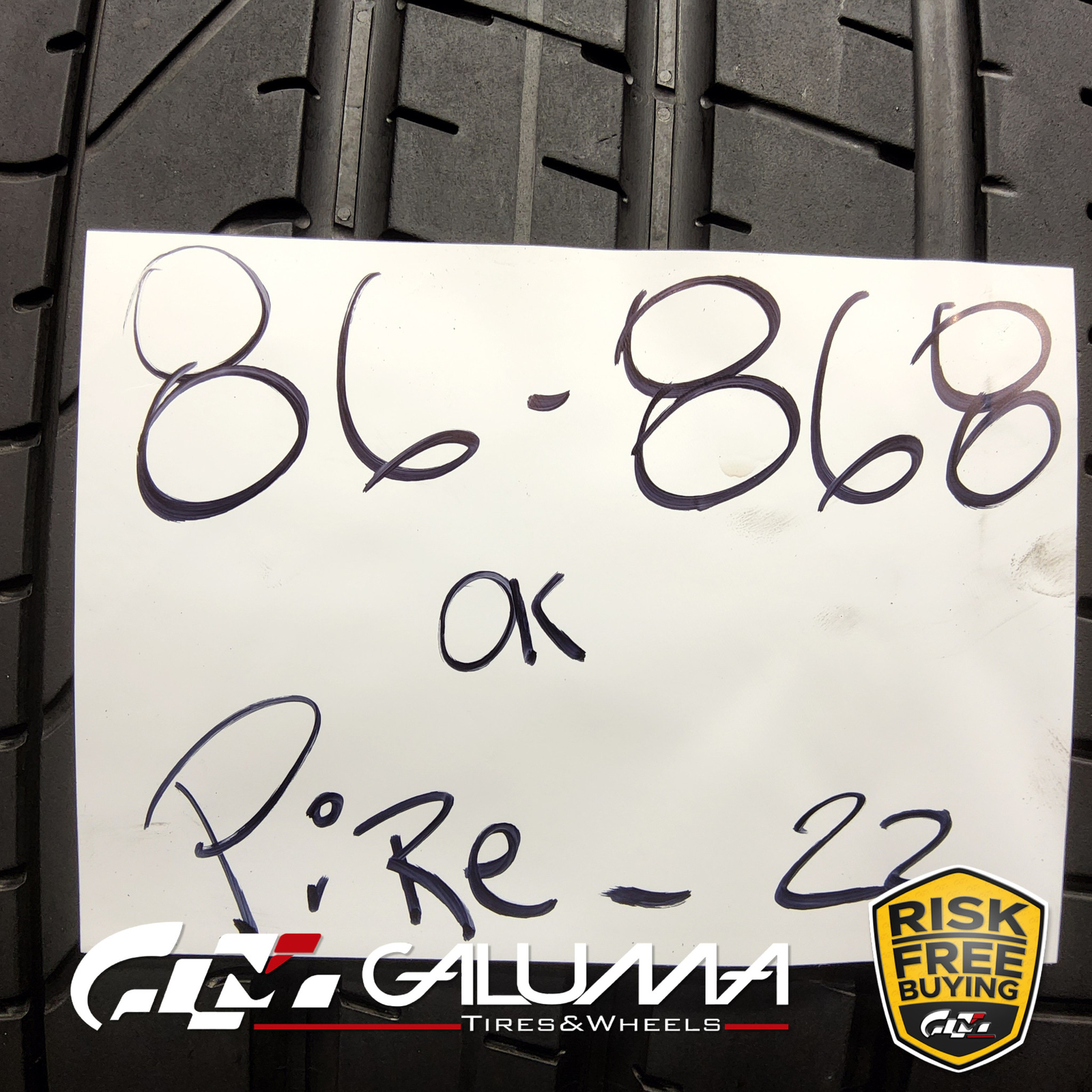 Set of 2 Tires Pirelli P Zero (N0) 315/30ZR22 315/30/22 3153022 107Y #86868
