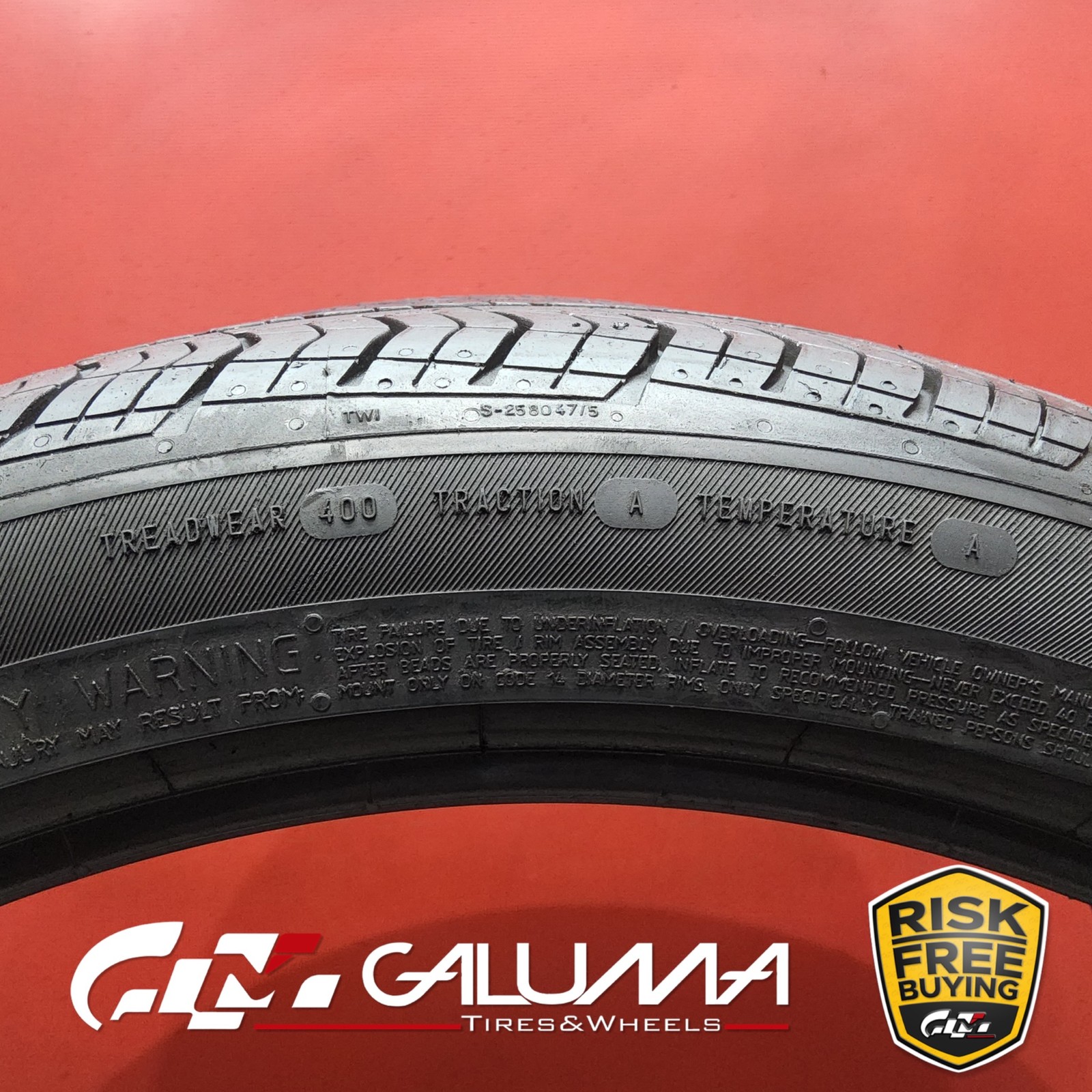 1 (One) Tire LikeNEW Continental ProContact RX XL 325/30R21 325/30/21 108V 91061