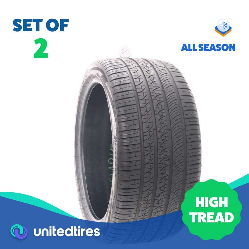 Set of (2) Used 315/35R22 Pirelli Scorpion Zero NC0 111V – 9/32